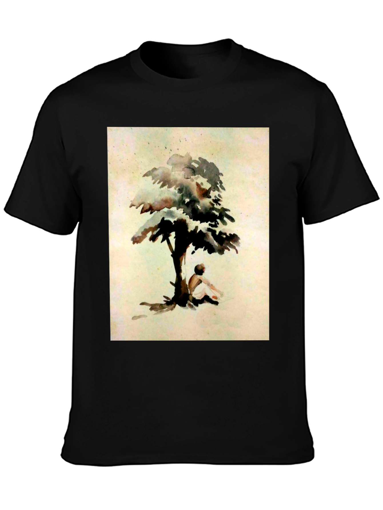 Tree Contemplation Graphic Tee