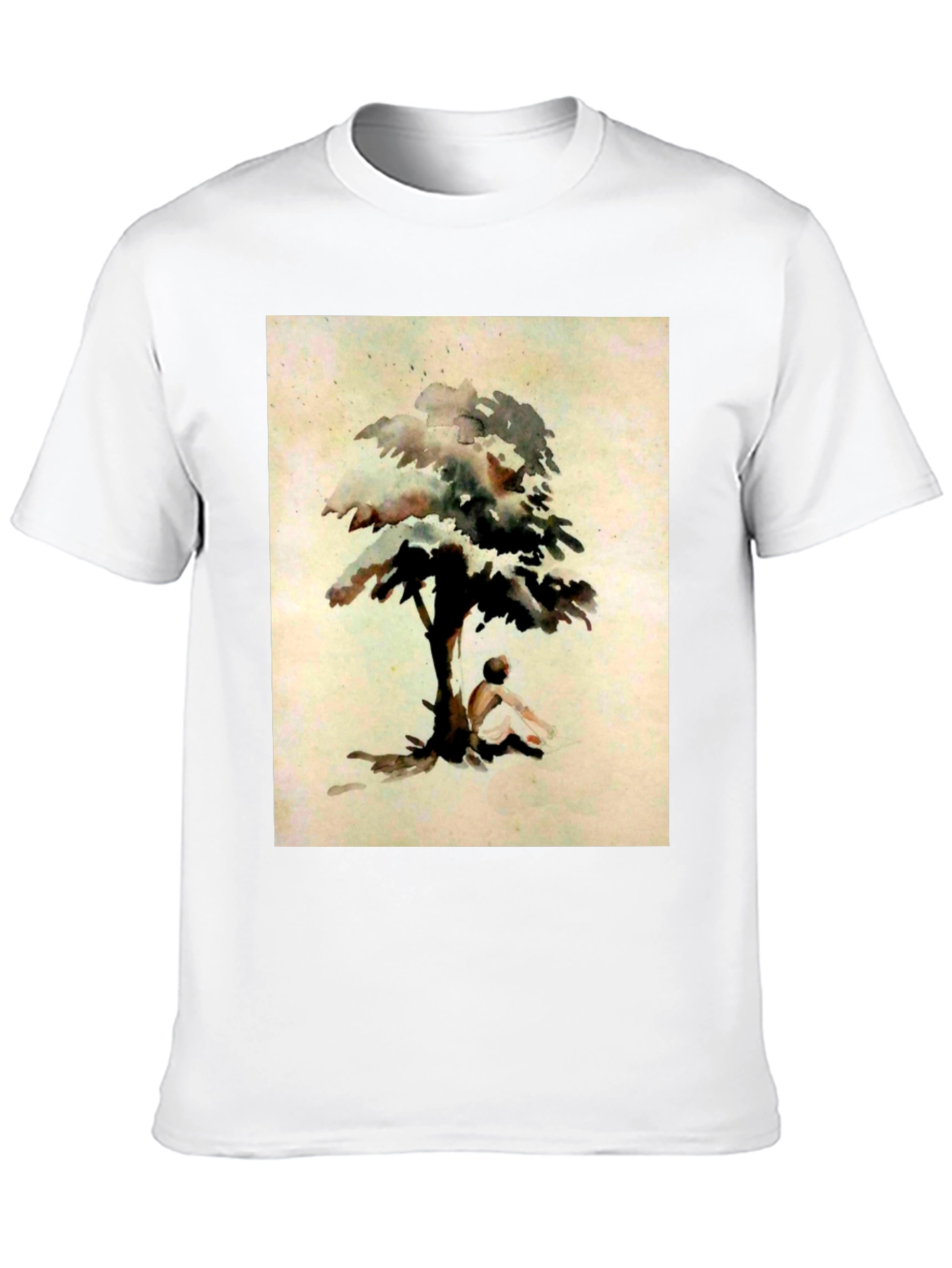 Tree Contemplation Graphic Tee
