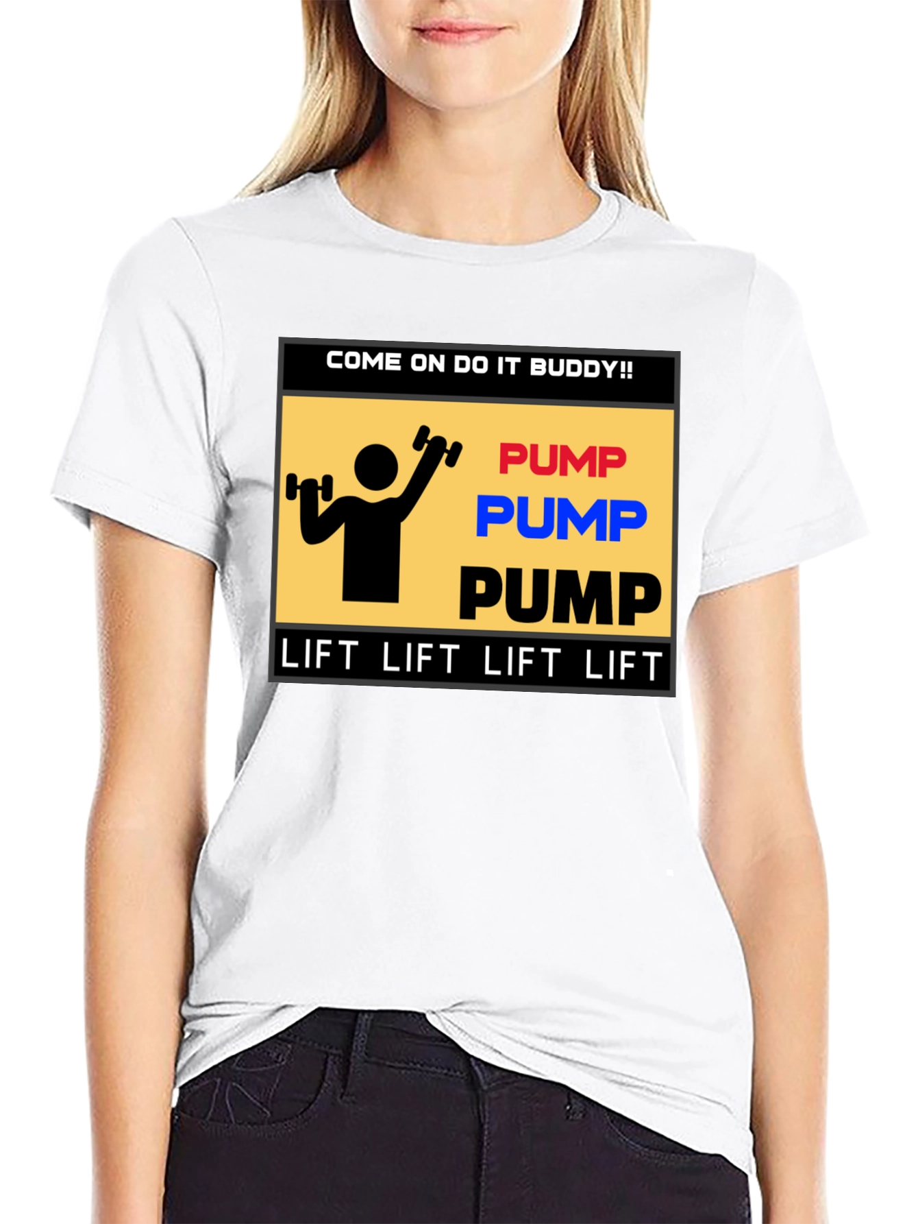 Pump Lift T-Shirt - Fitness Motivation Tee