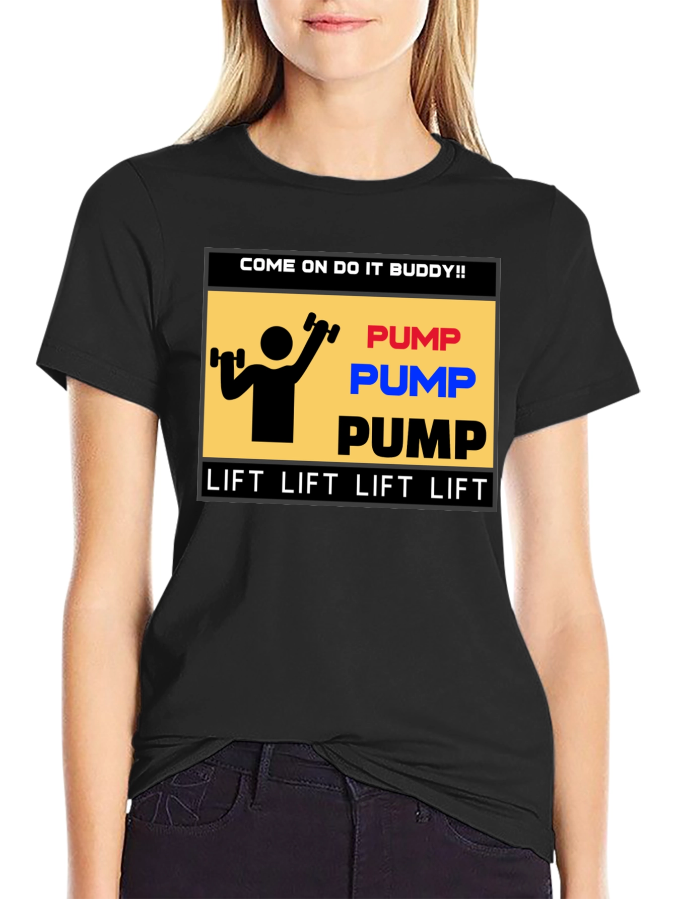 Pump Lift T-Shirt - Fitness Motivation Tee