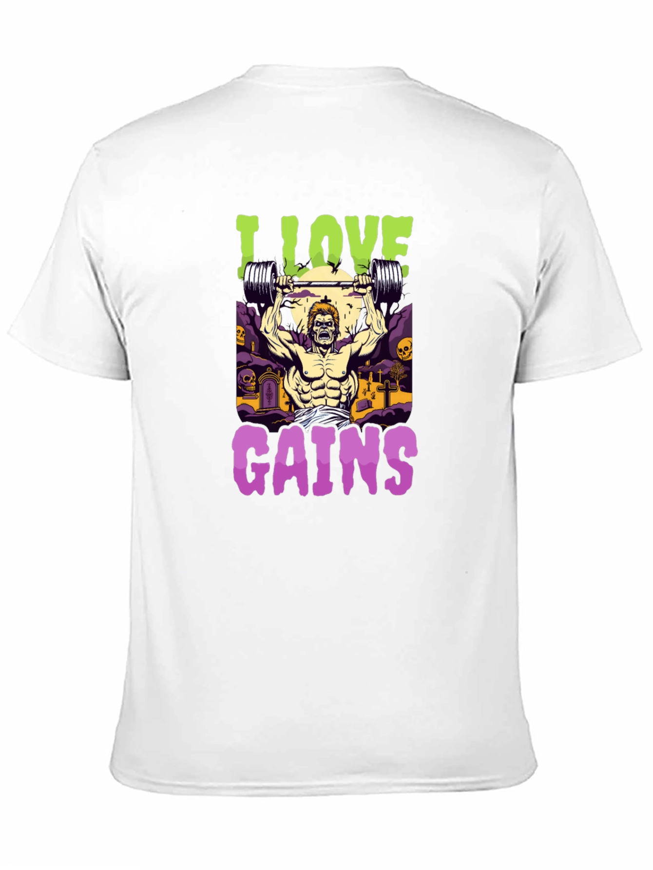 I Love Gains Graphic Tee
