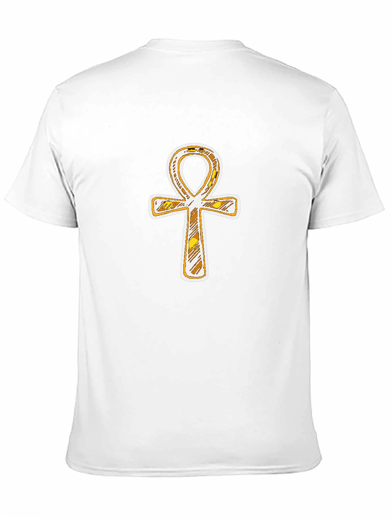 Ankh Symbol Graphic Tee - Egyptian Cross T-Shirt