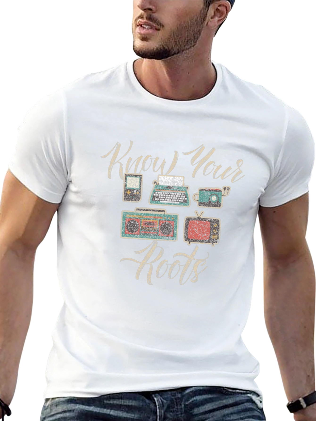Retro Know Your Roots Graphic Tee