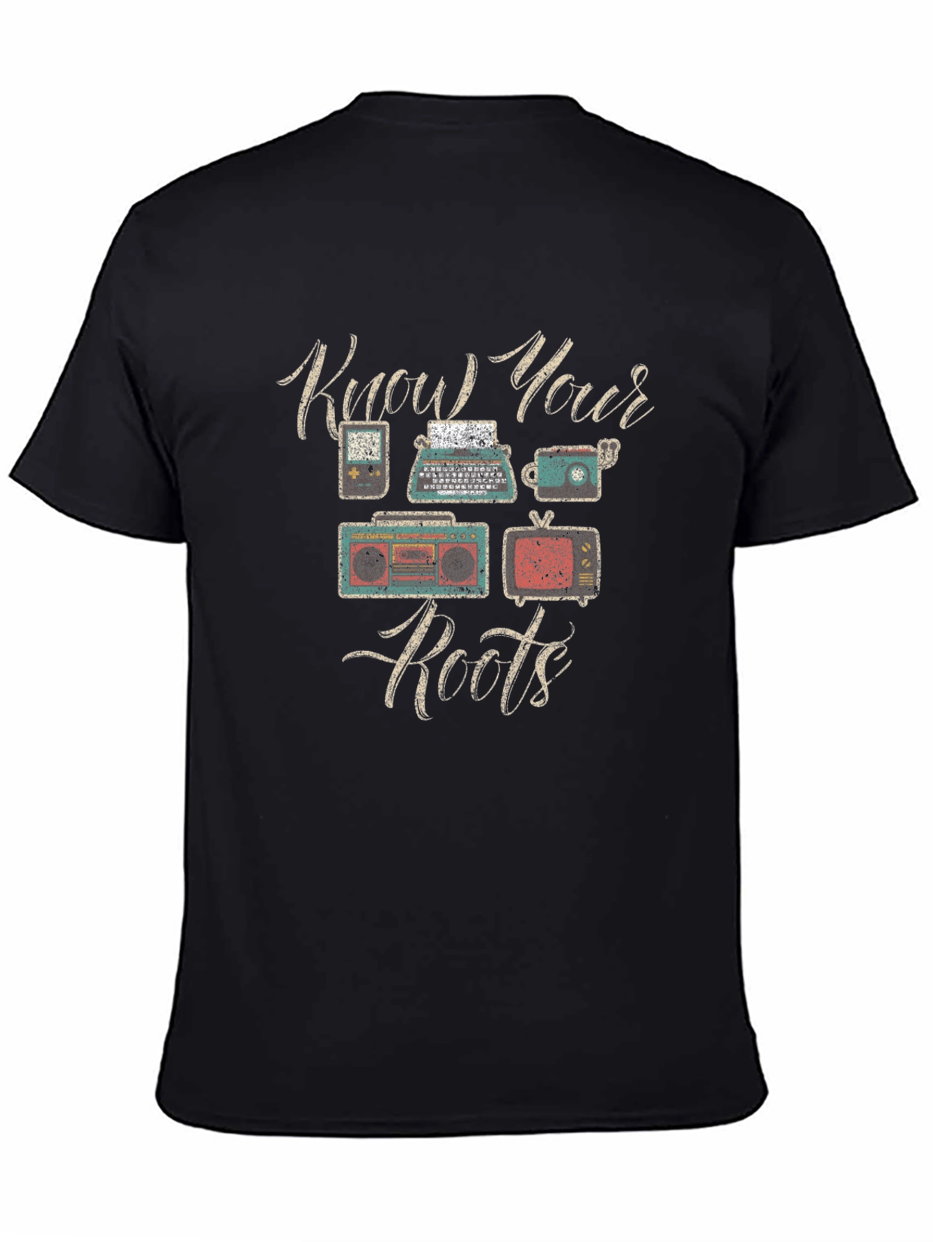 Retro Know Your Roots Graphic Tee