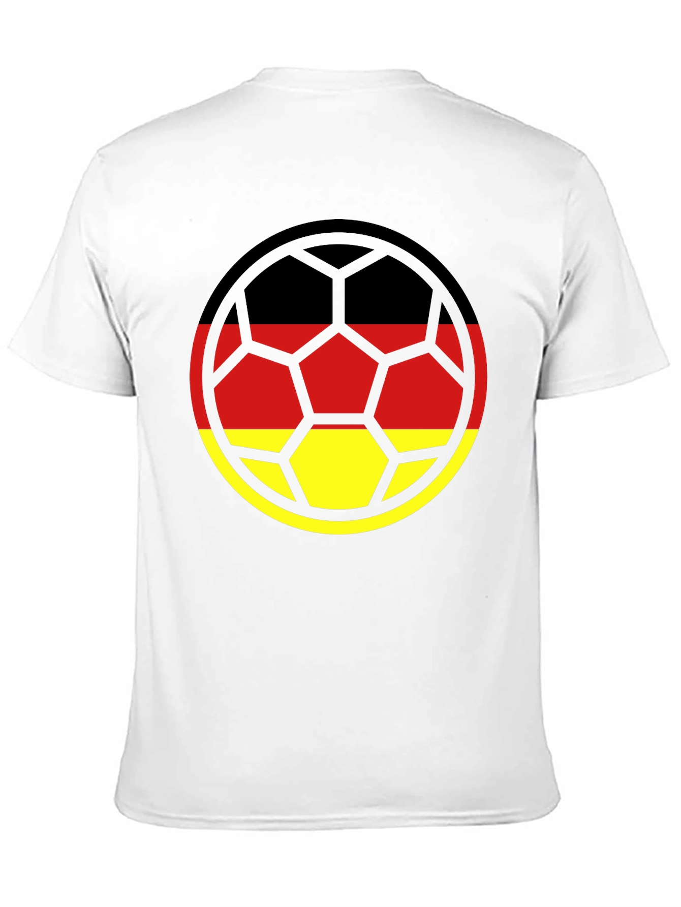Germany Flag Football T-Shirt - Black