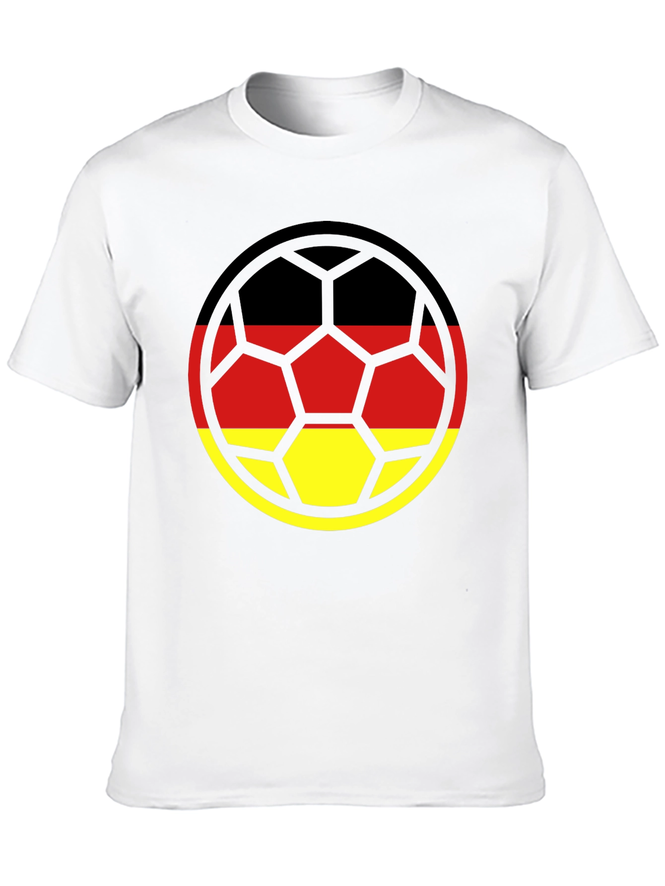 Germany Flag Football T-Shirt - Black