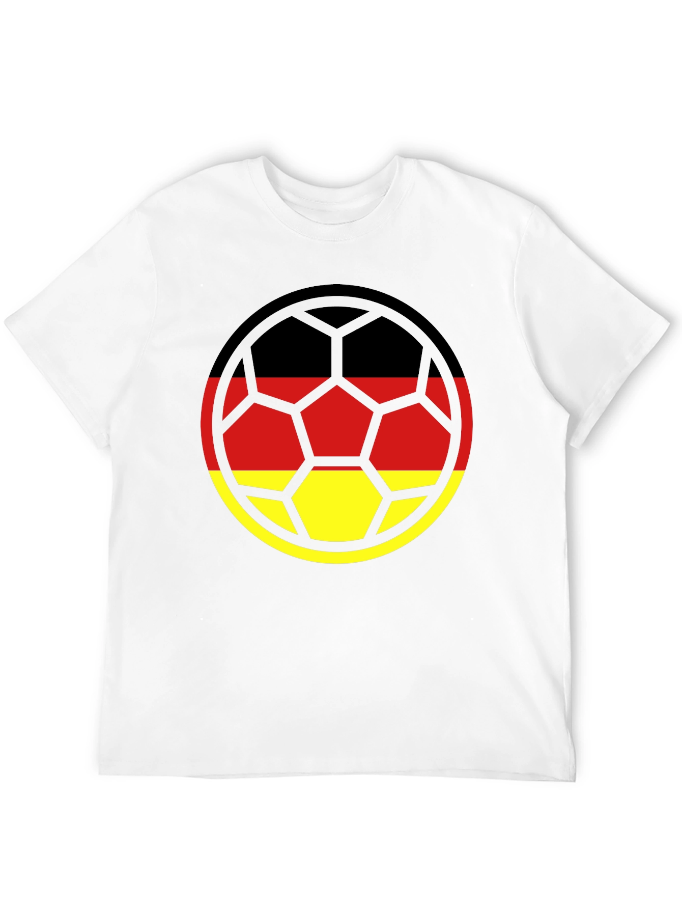 Germany Flag Football T-Shirt - Black