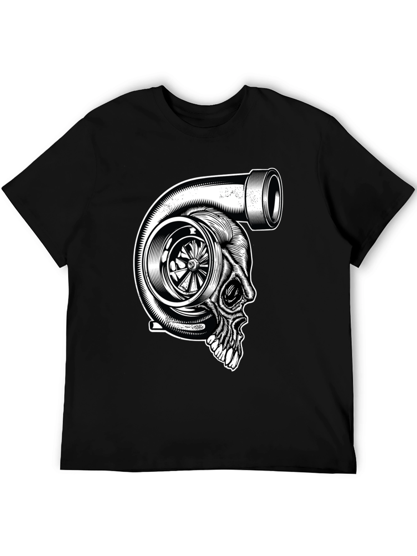 Turbo Skull Graphic Tee - Automotive Humor