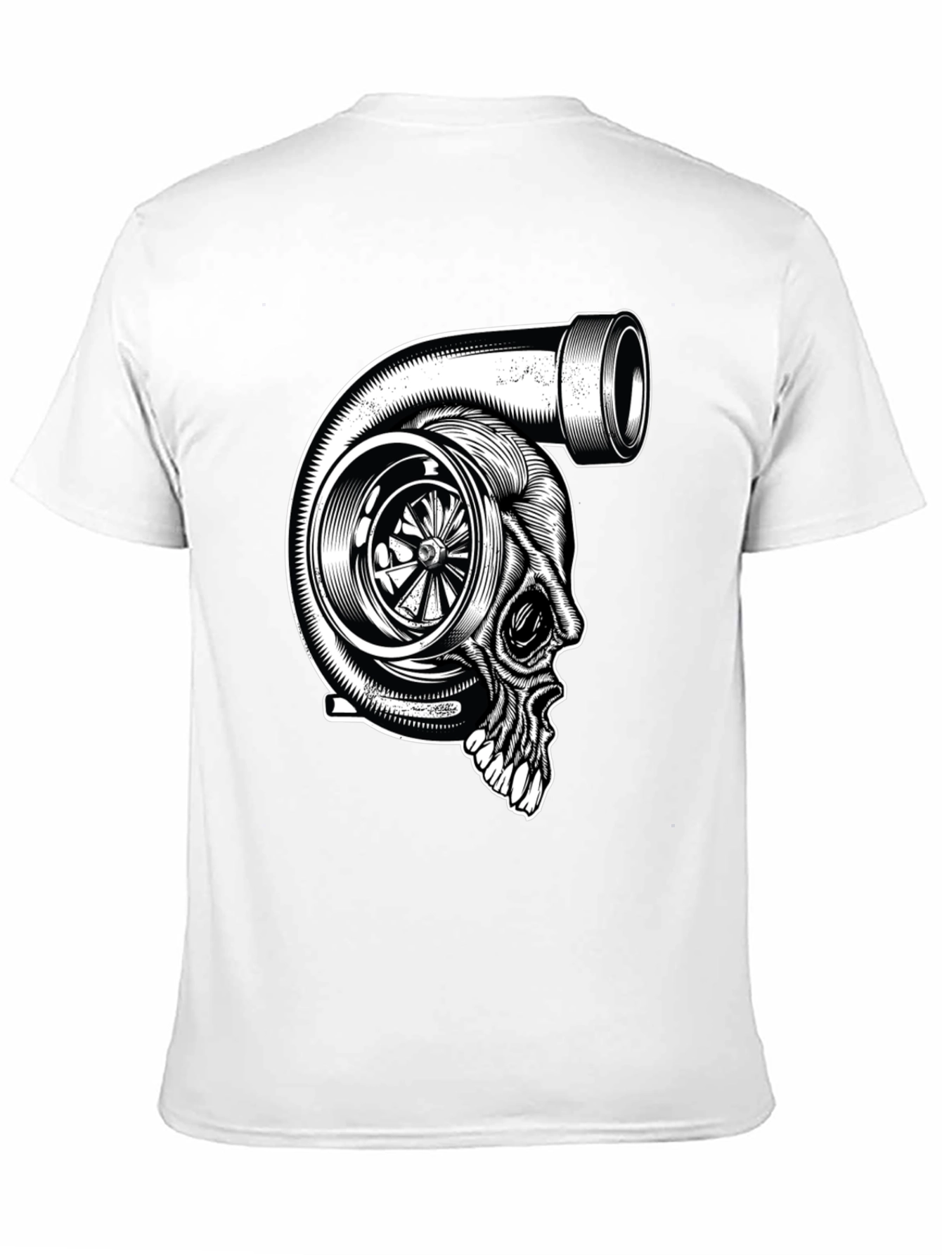 Turbo Skull Graphic Tee - Automotive Humor