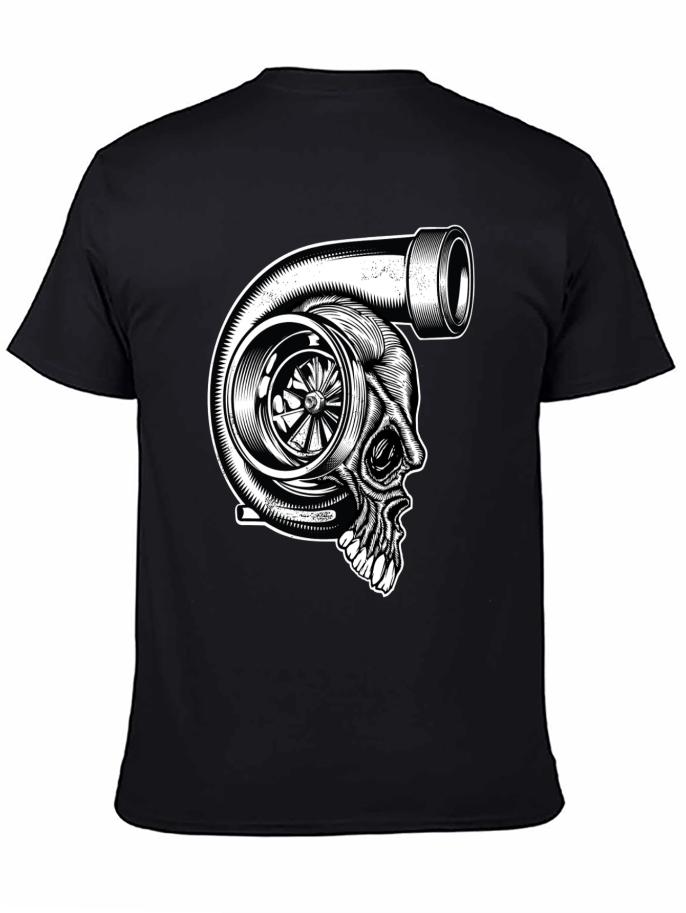Turbo Skull Graphic Tee - Automotive Humor