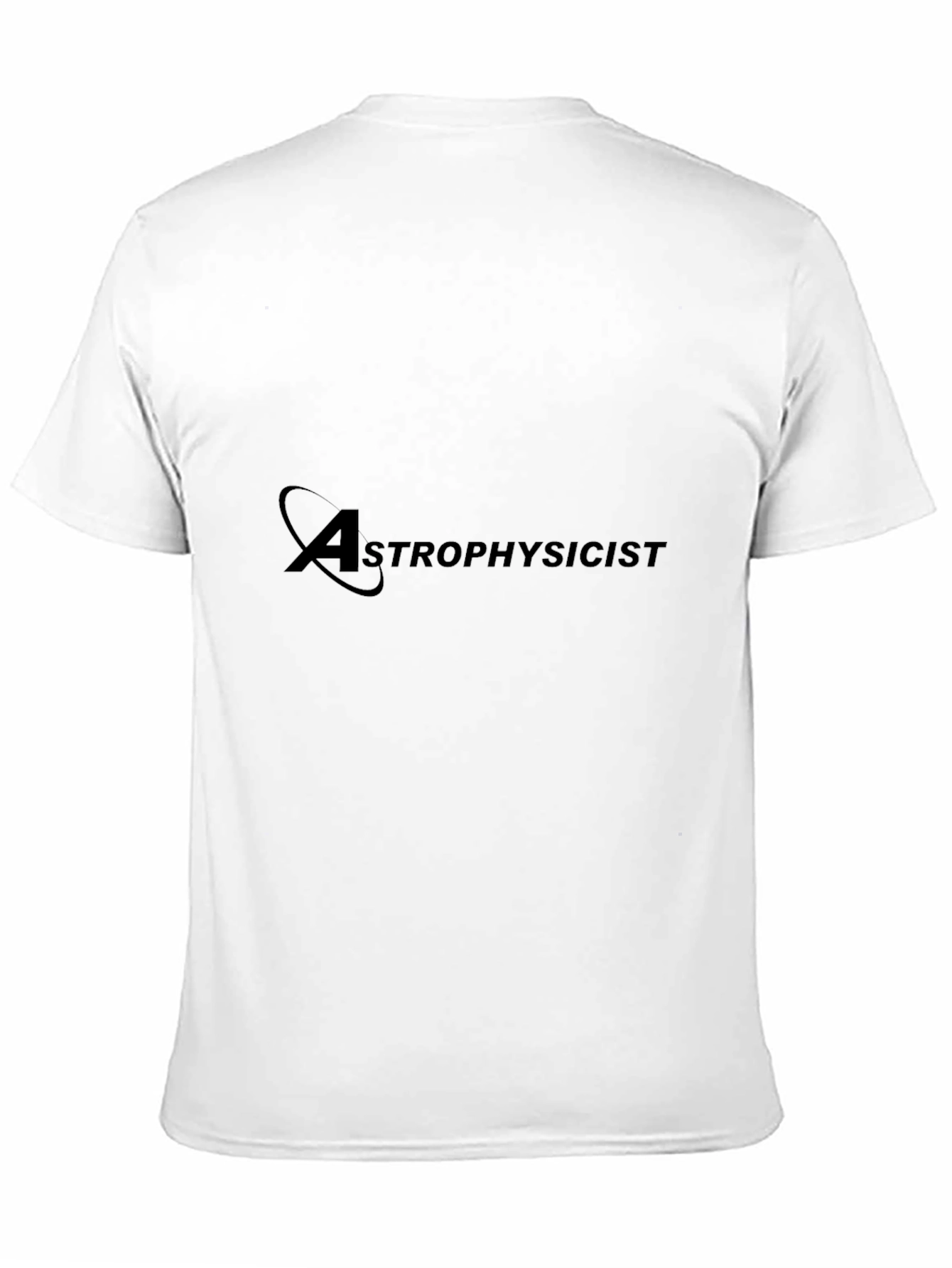 Astrophysicist Black Graphic T-Shirt - Science Apparel