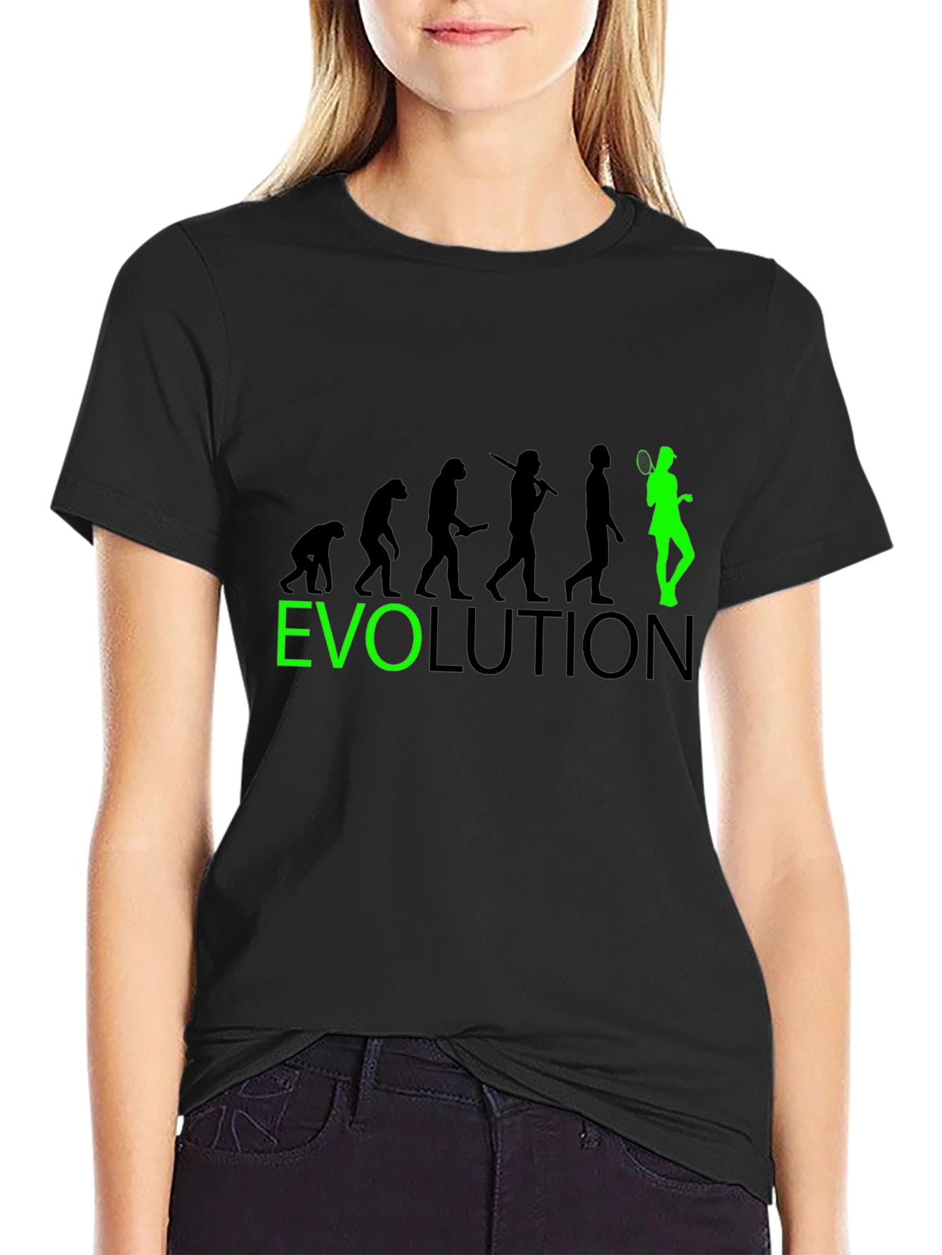 Evolution of Tennis Graphic Tee