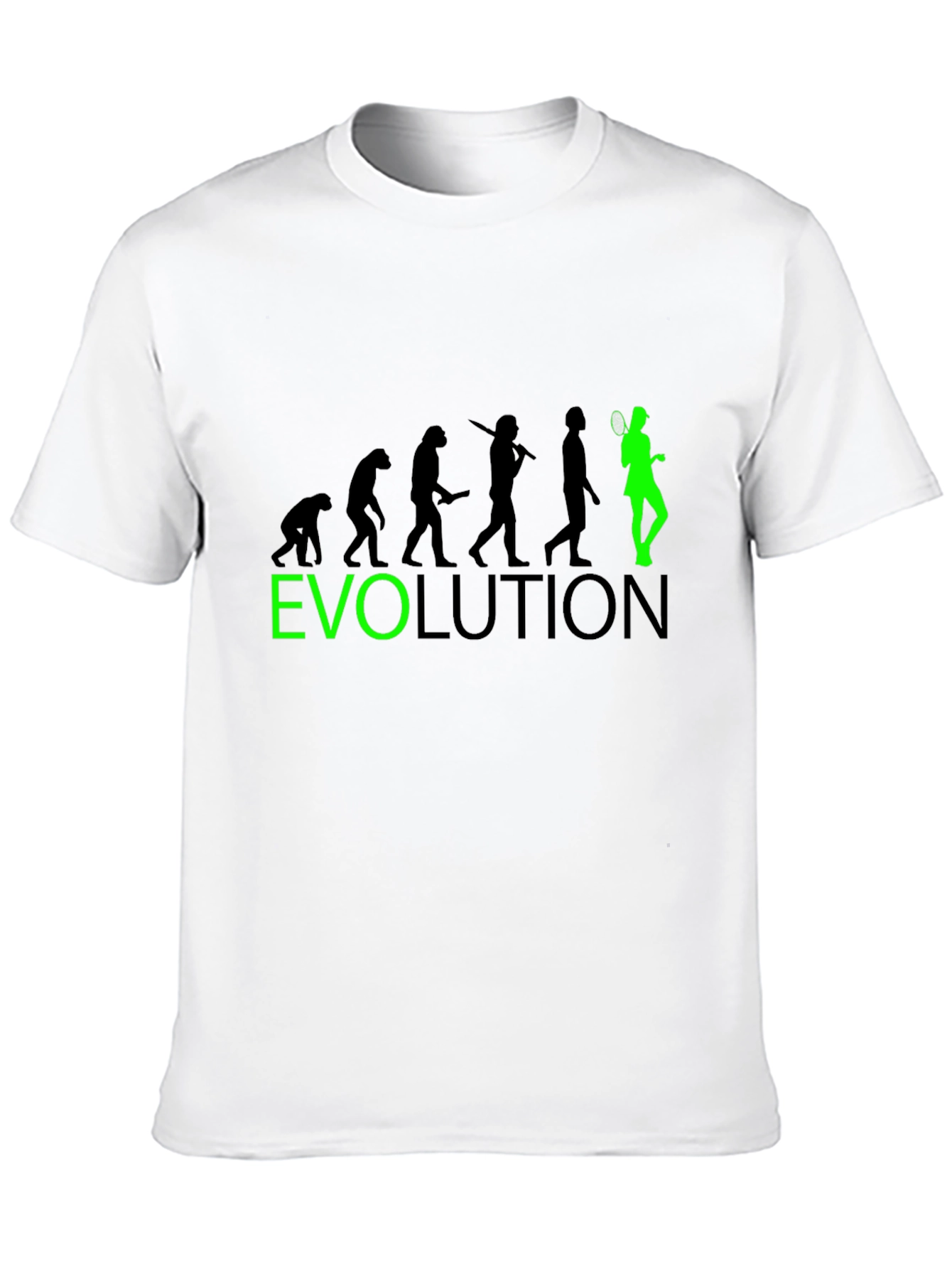 Evolution of Tennis Graphic Tee