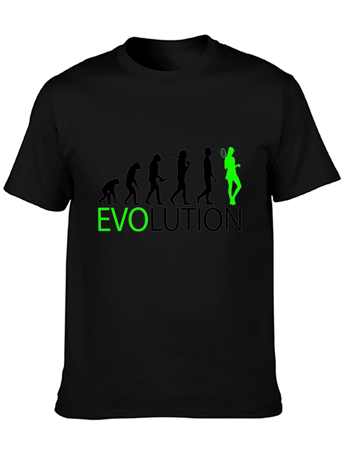 Evolution of Tennis Graphic Tee
