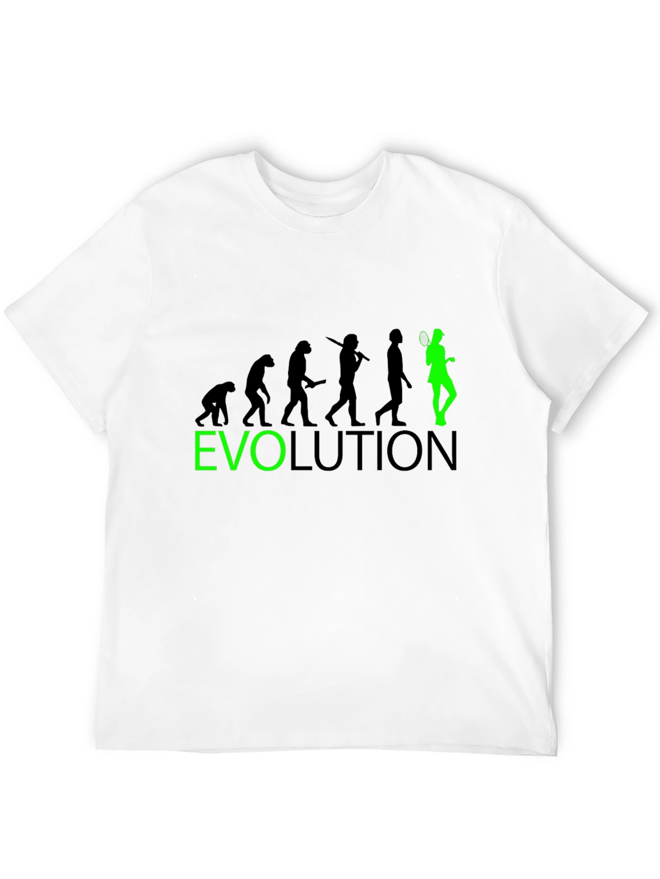 Evolution of Tennis Graphic Tee
