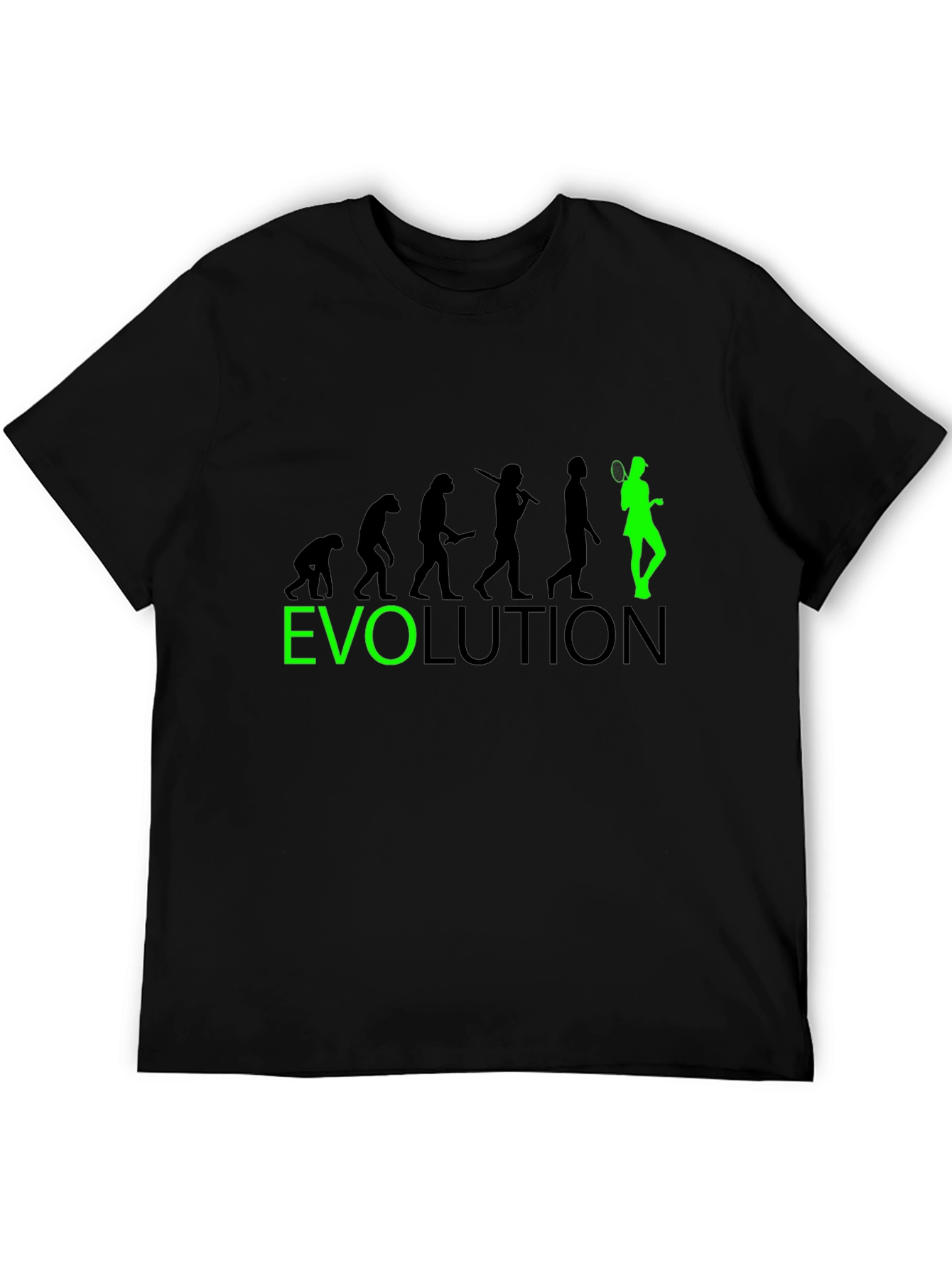 Evolution of Tennis Graphic Tee