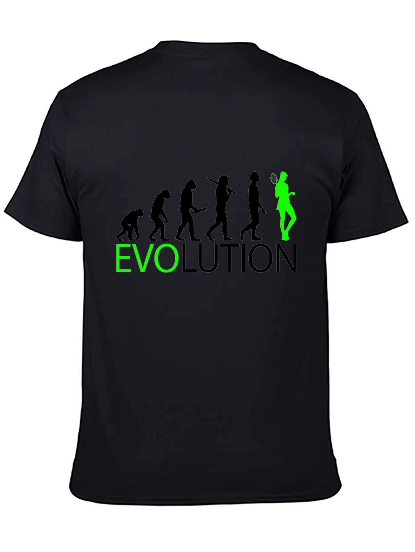 Evolution of Tennis Graphic Tee