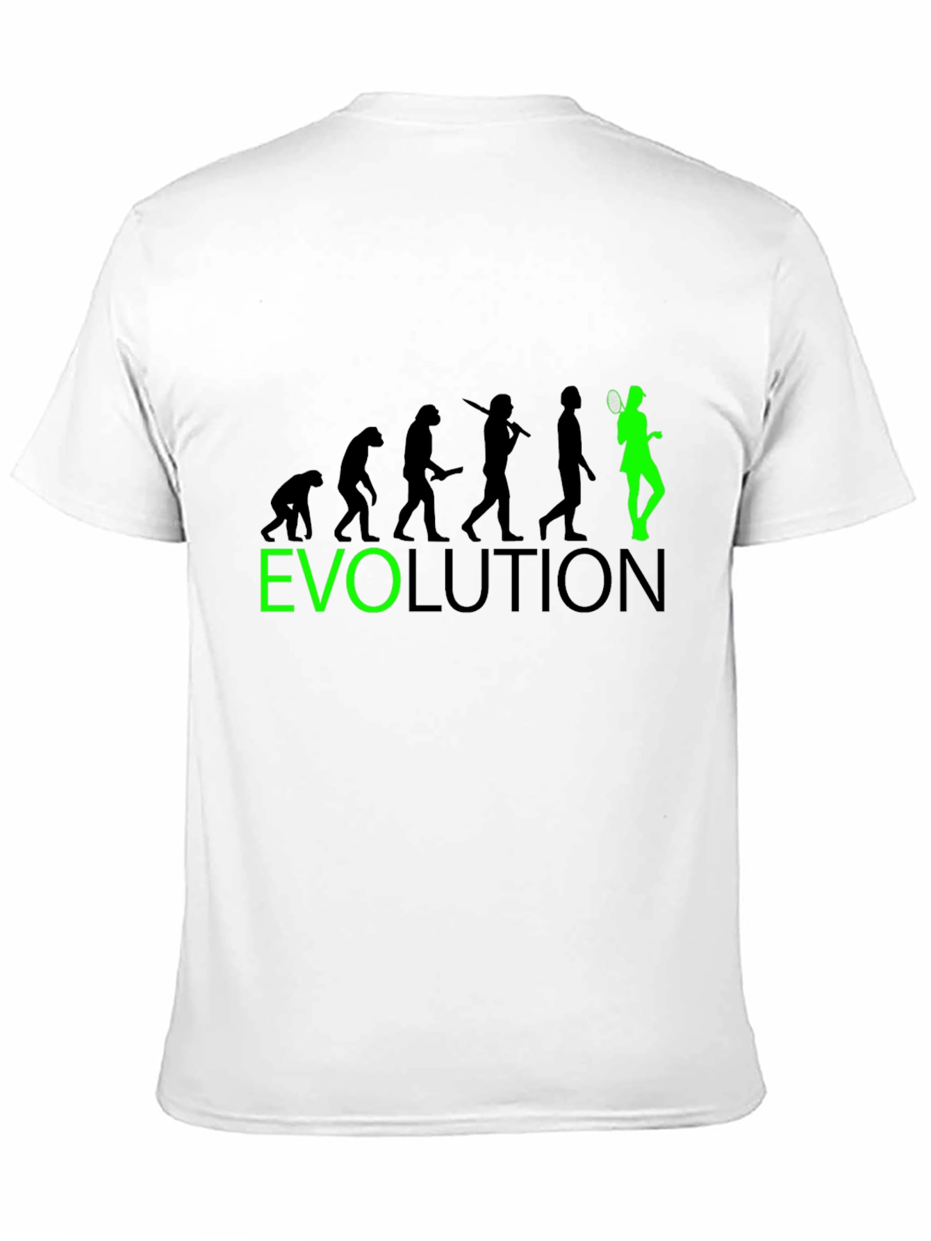 Evolution of Tennis Graphic Tee