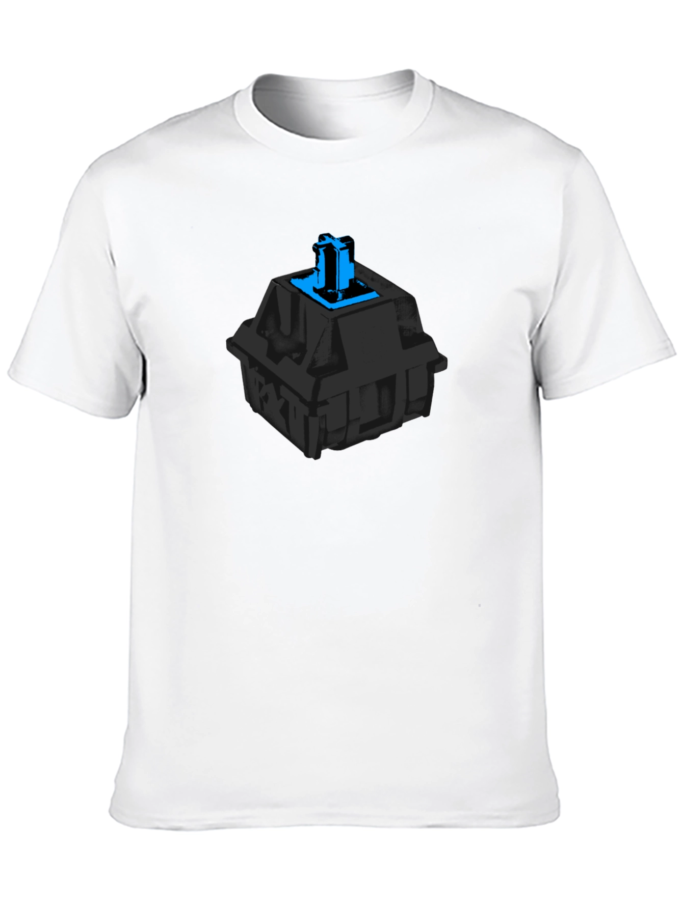 Mechanical Keyboard Switch Graphic Tee - Black
