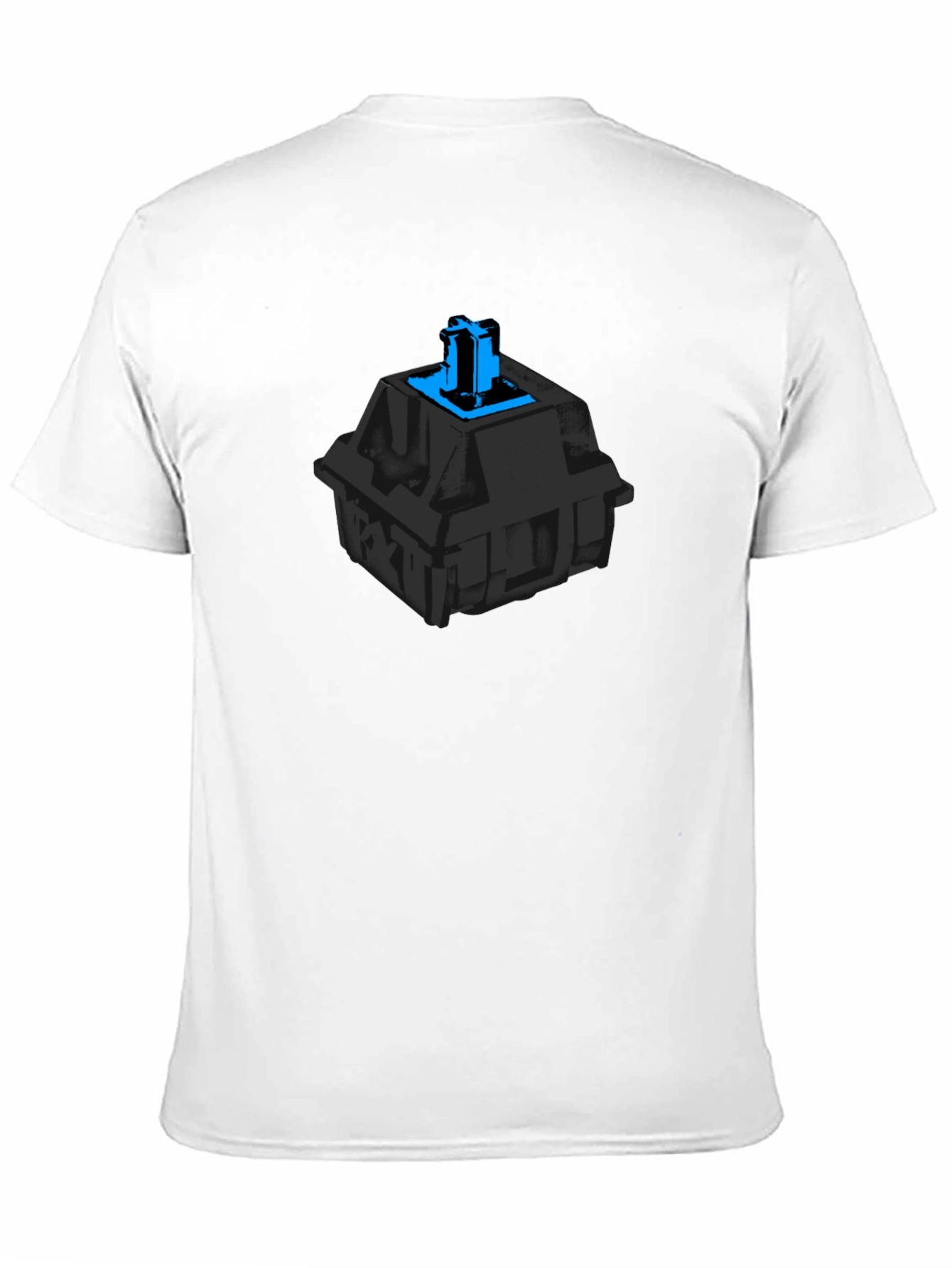Mechanical Keyboard Switch Graphic Tee - Black