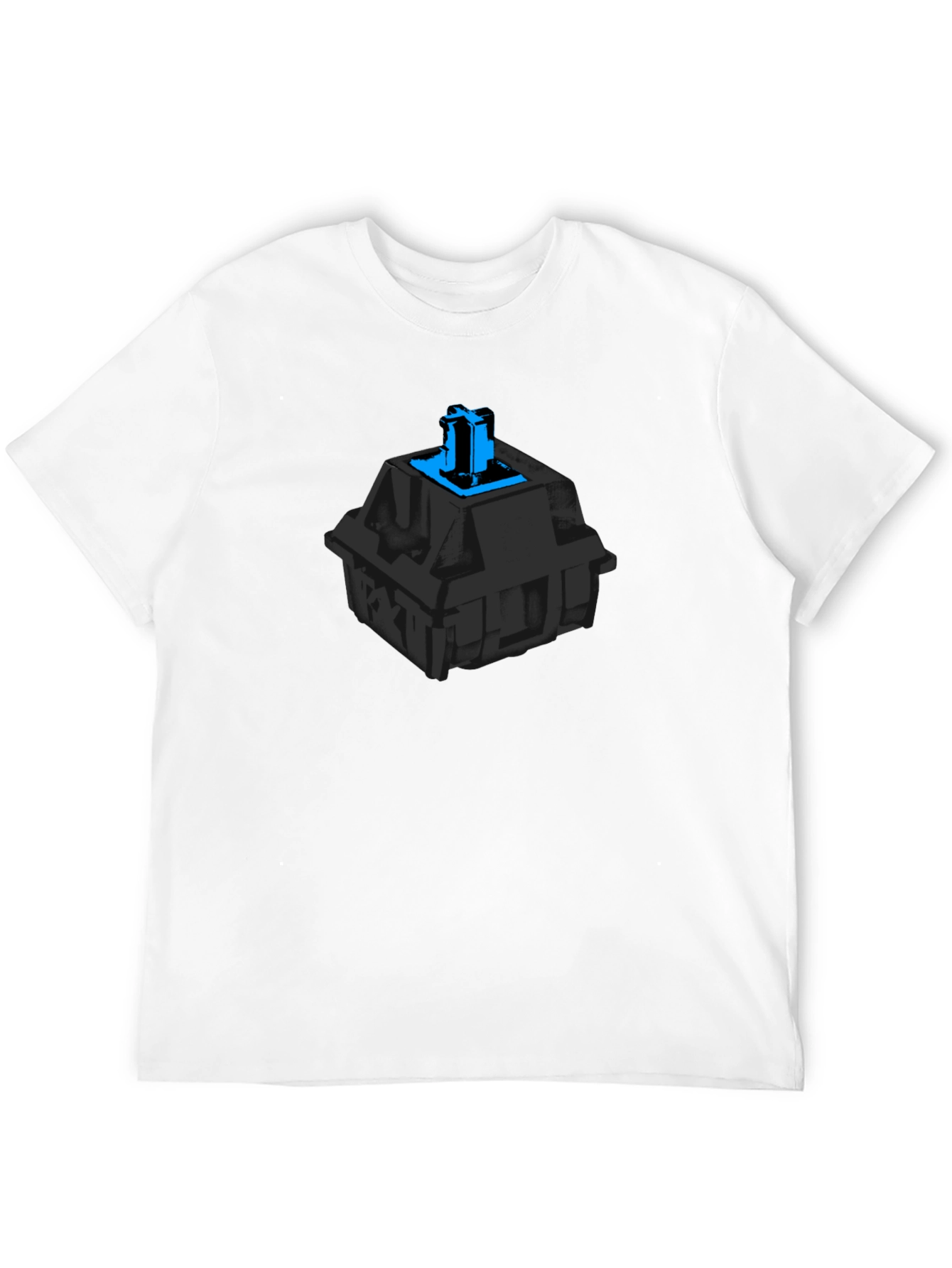 Mechanical Keyboard Switch Graphic Tee - Black