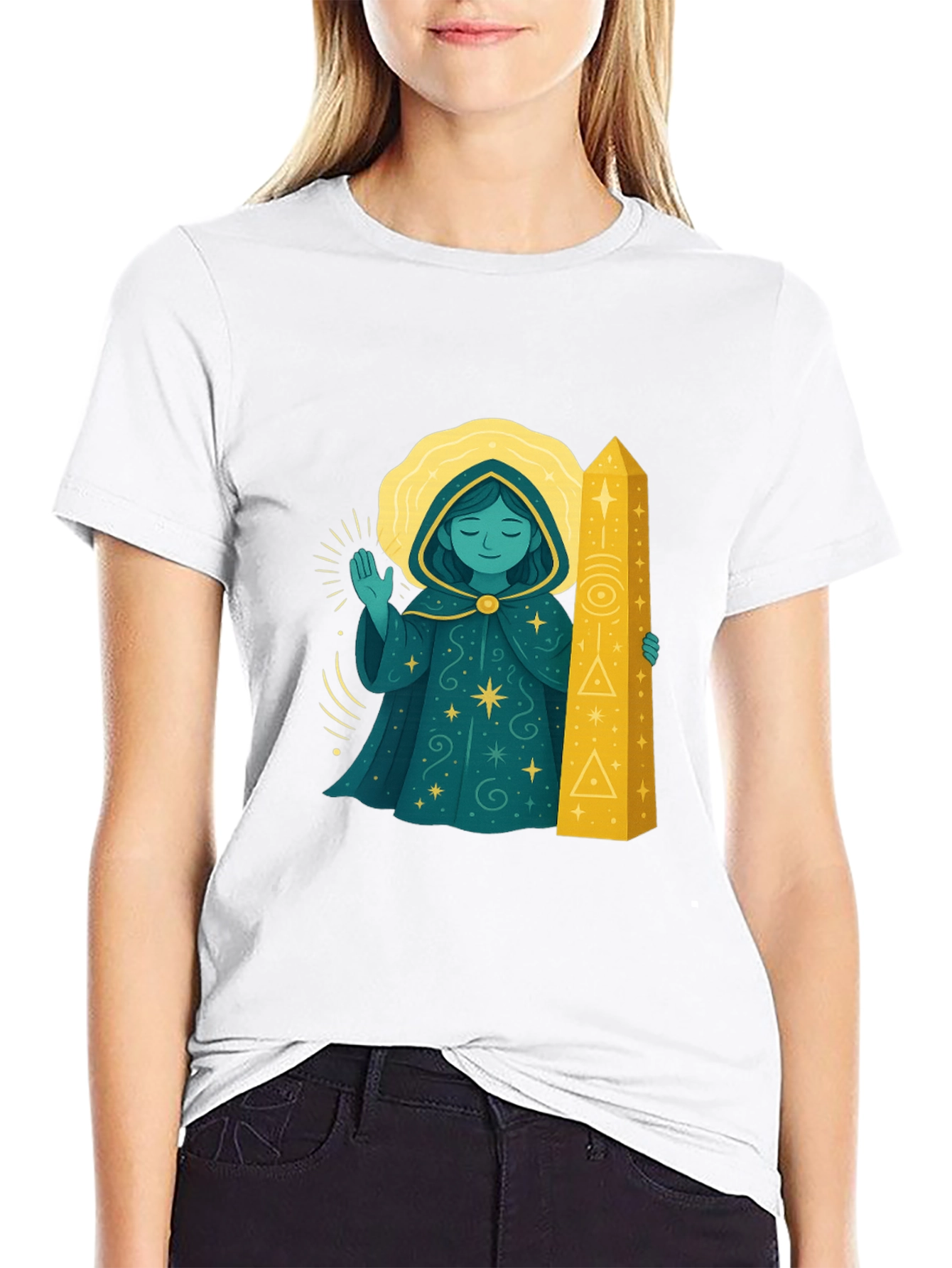 Mystical Mage Black T-Shirt