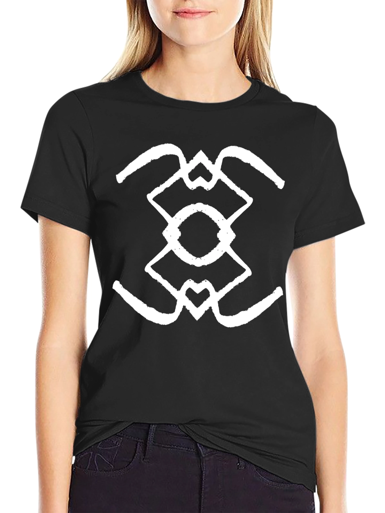 Abstract Graphic Print T-Shirt - Stylish & Unique