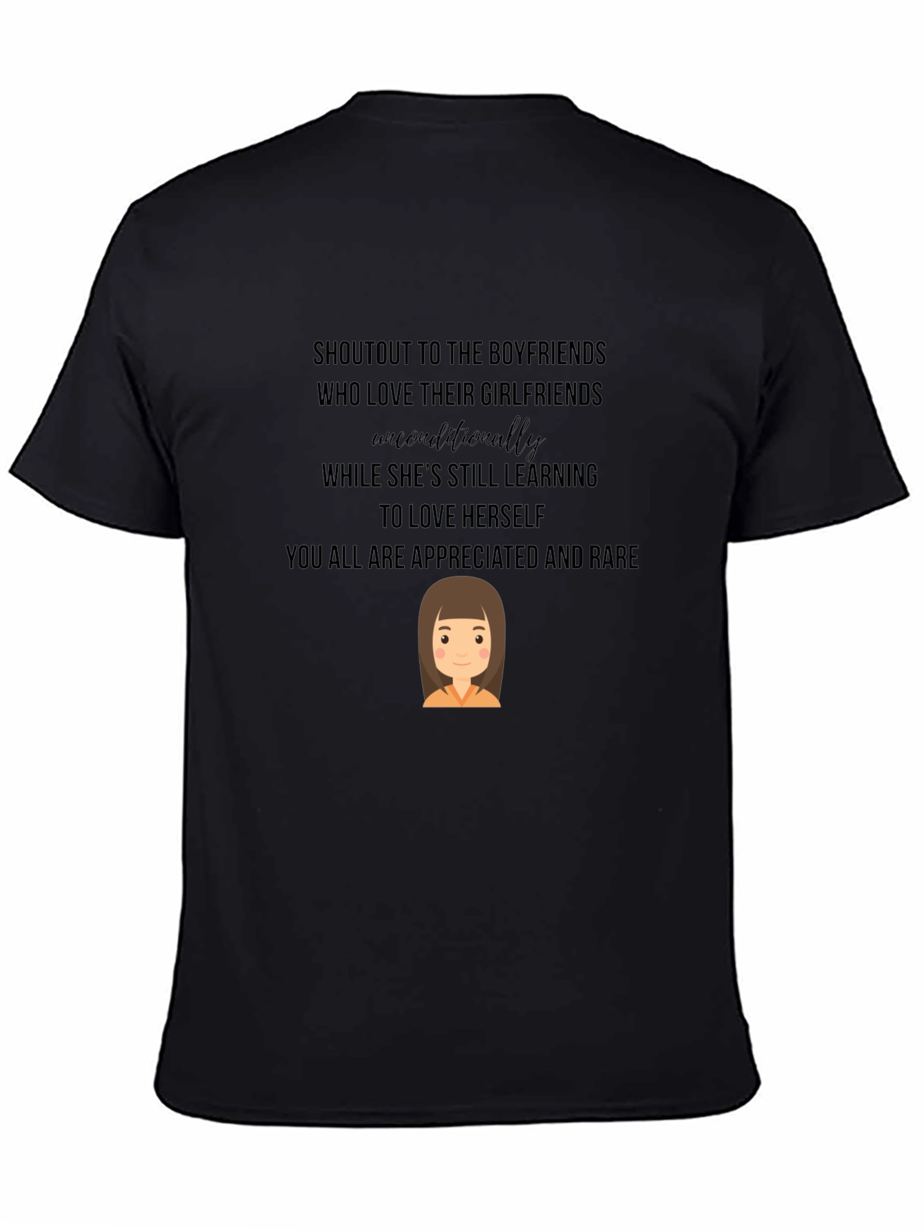 Boyfriend Appreciation Graphic Tee - Love & Support