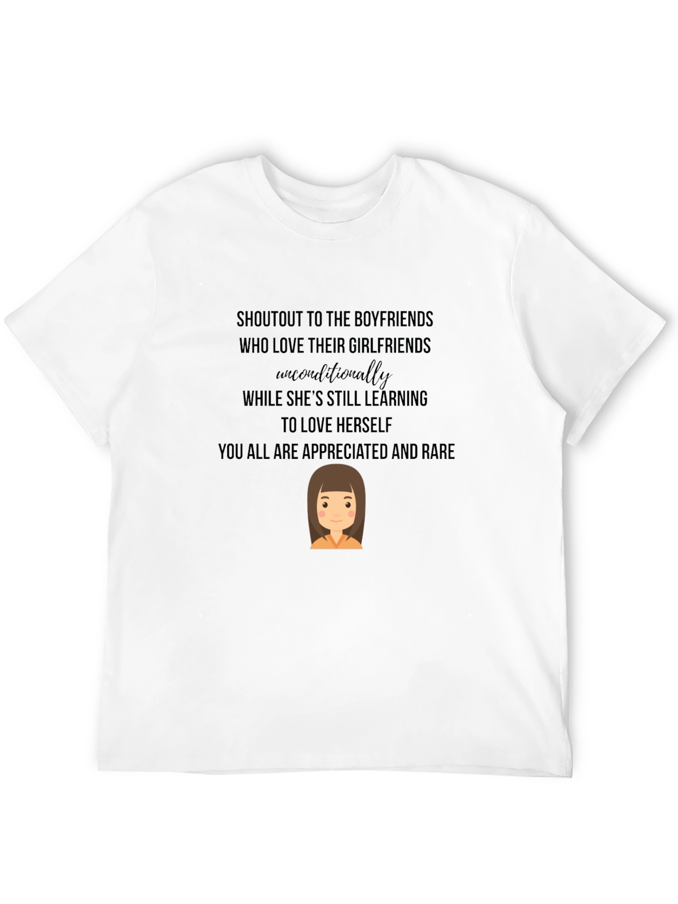Boyfriend Appreciation Graphic Tee - Love & Support