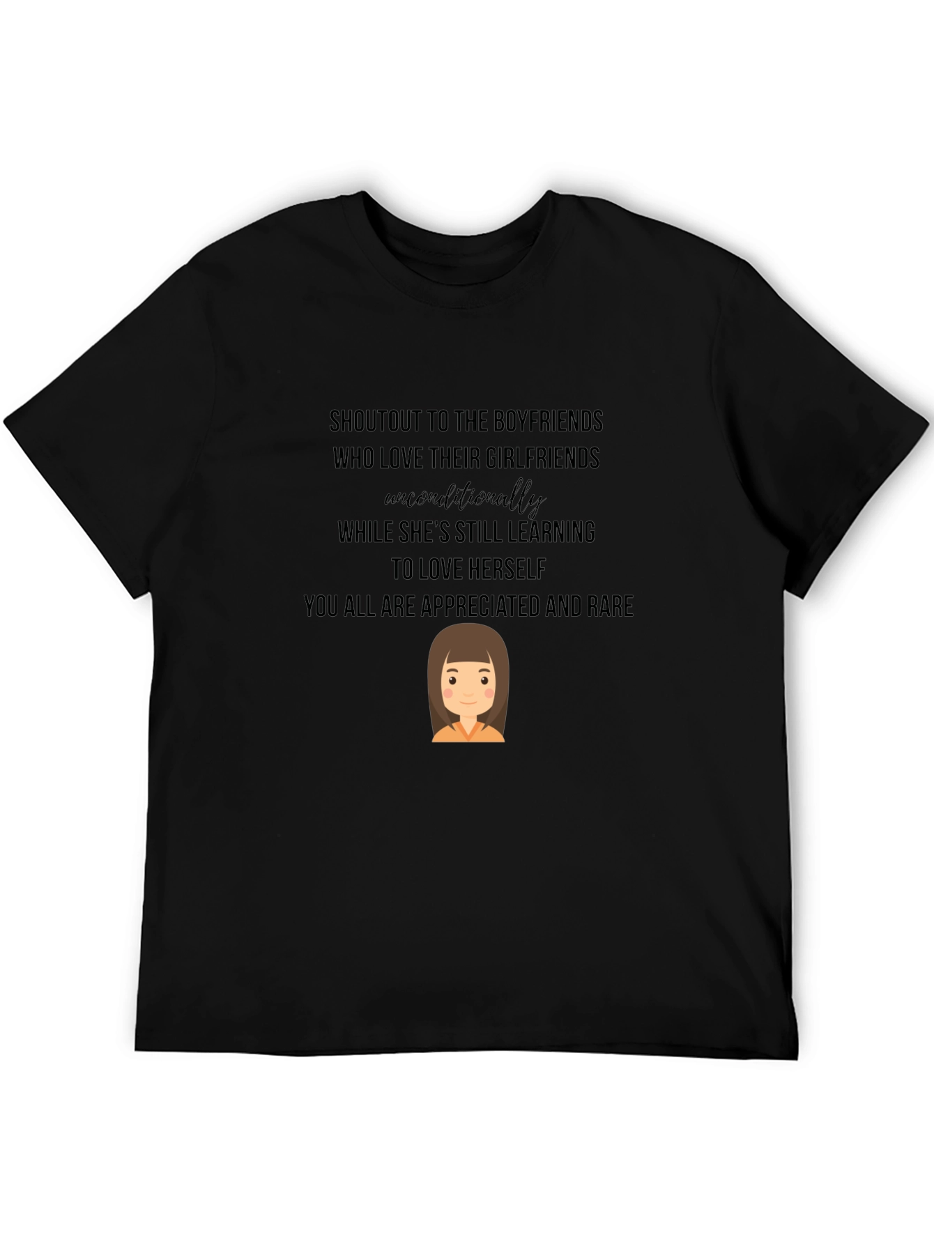 Boyfriend Appreciation Graphic Tee - Love & Support