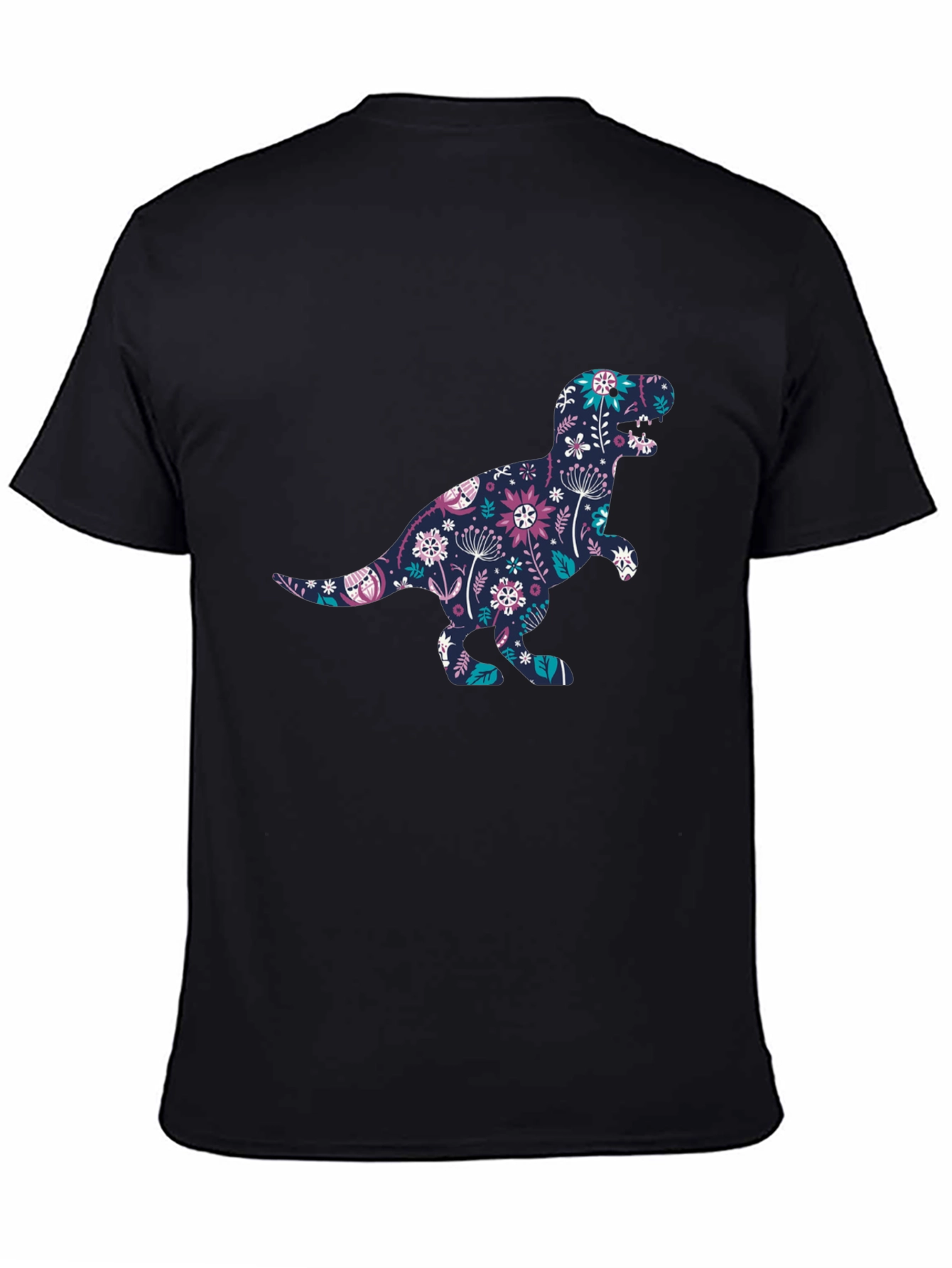 Floral Dinosaur Graphic Tee