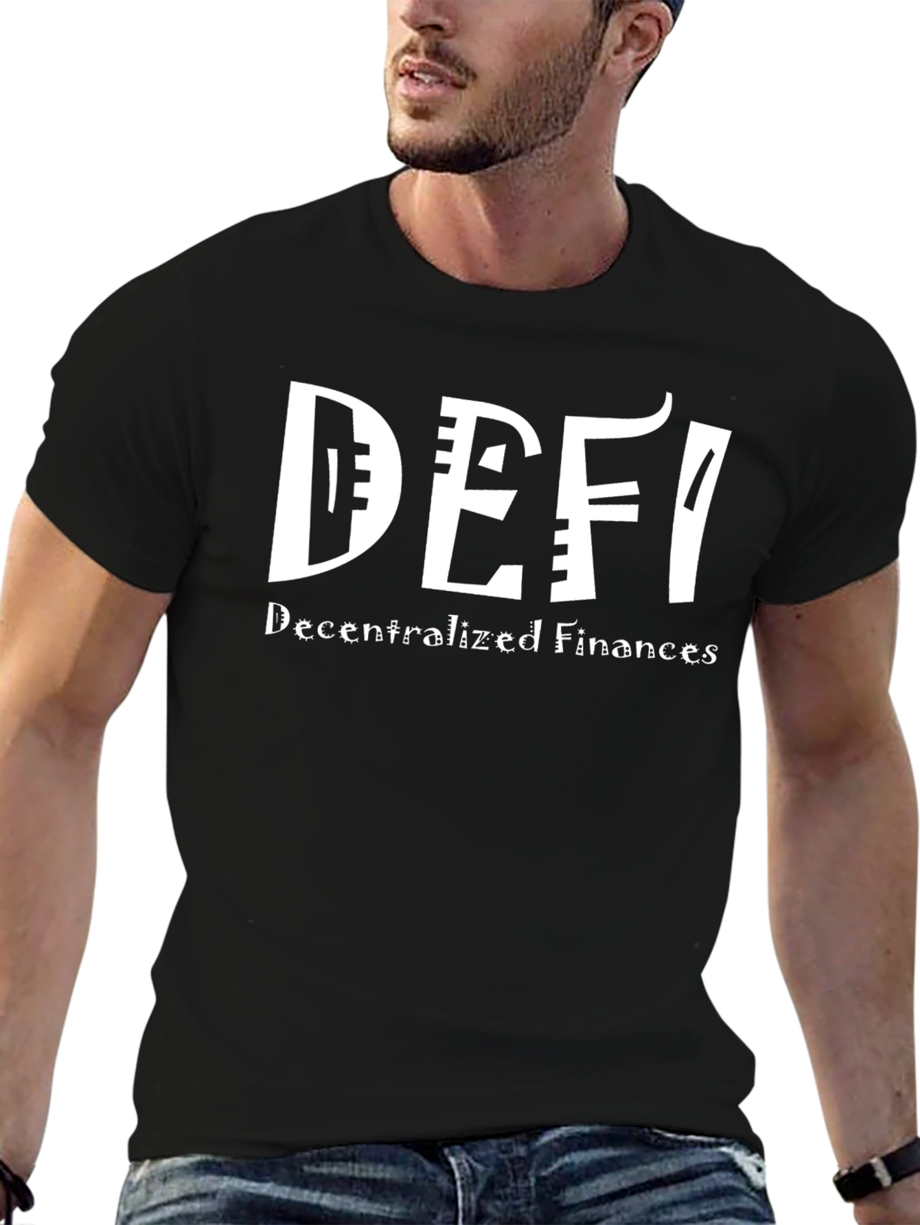 DeFi Decentralized Finance Black T-Shirt