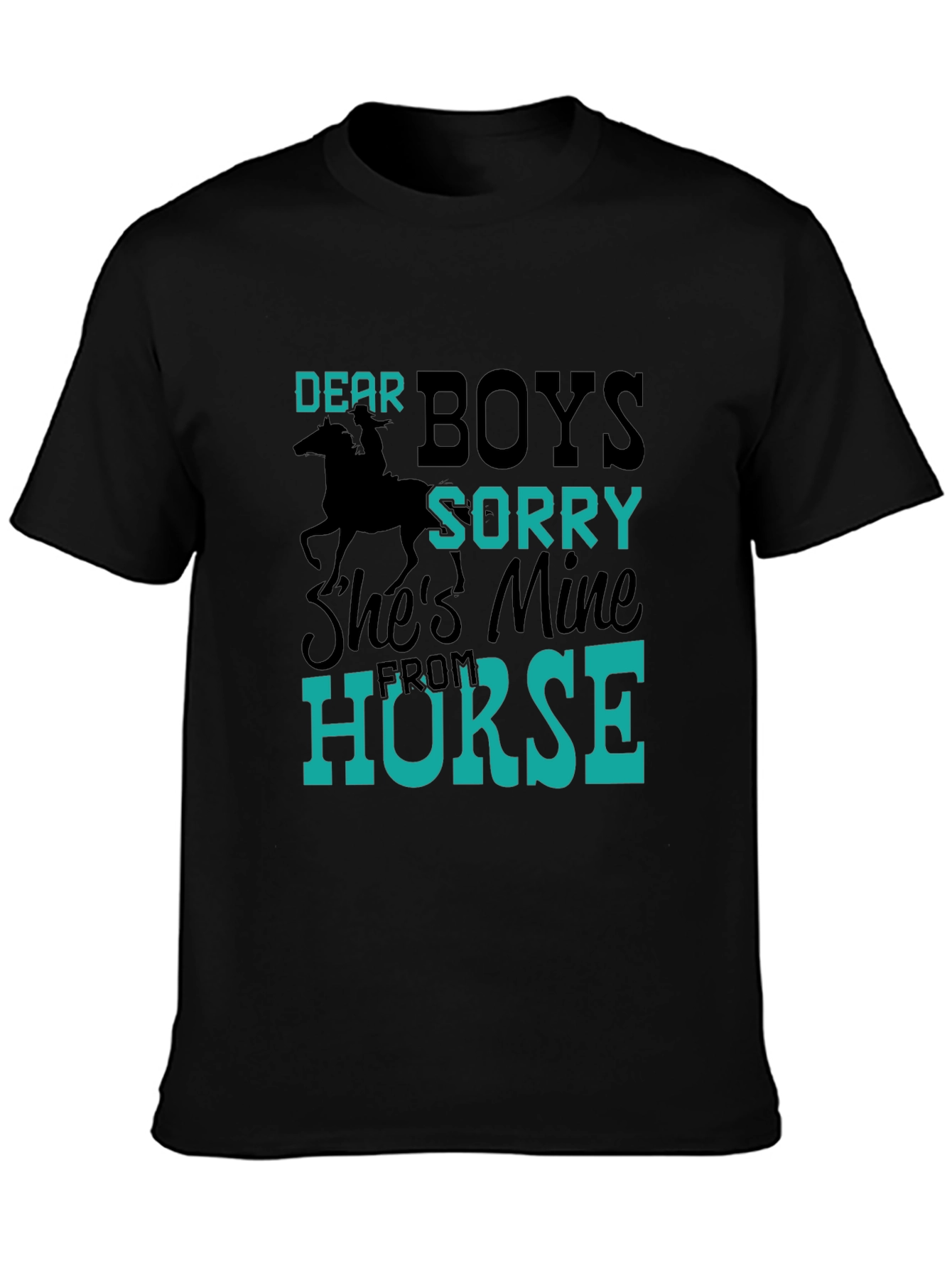 Funny Dear Boys Horse Lover T-Shirt