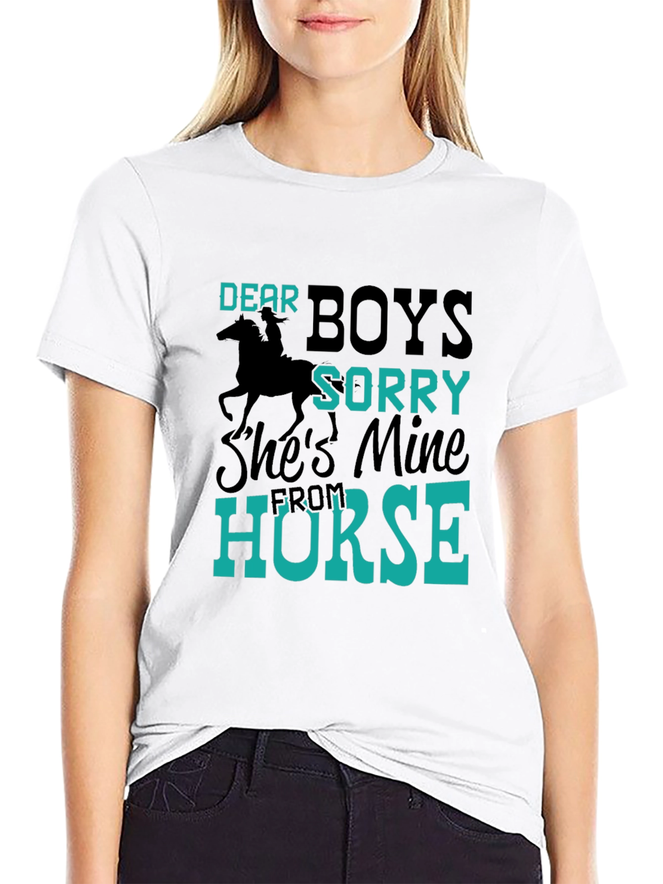 Funny Dear Boys Horse Lover T-Shirt
