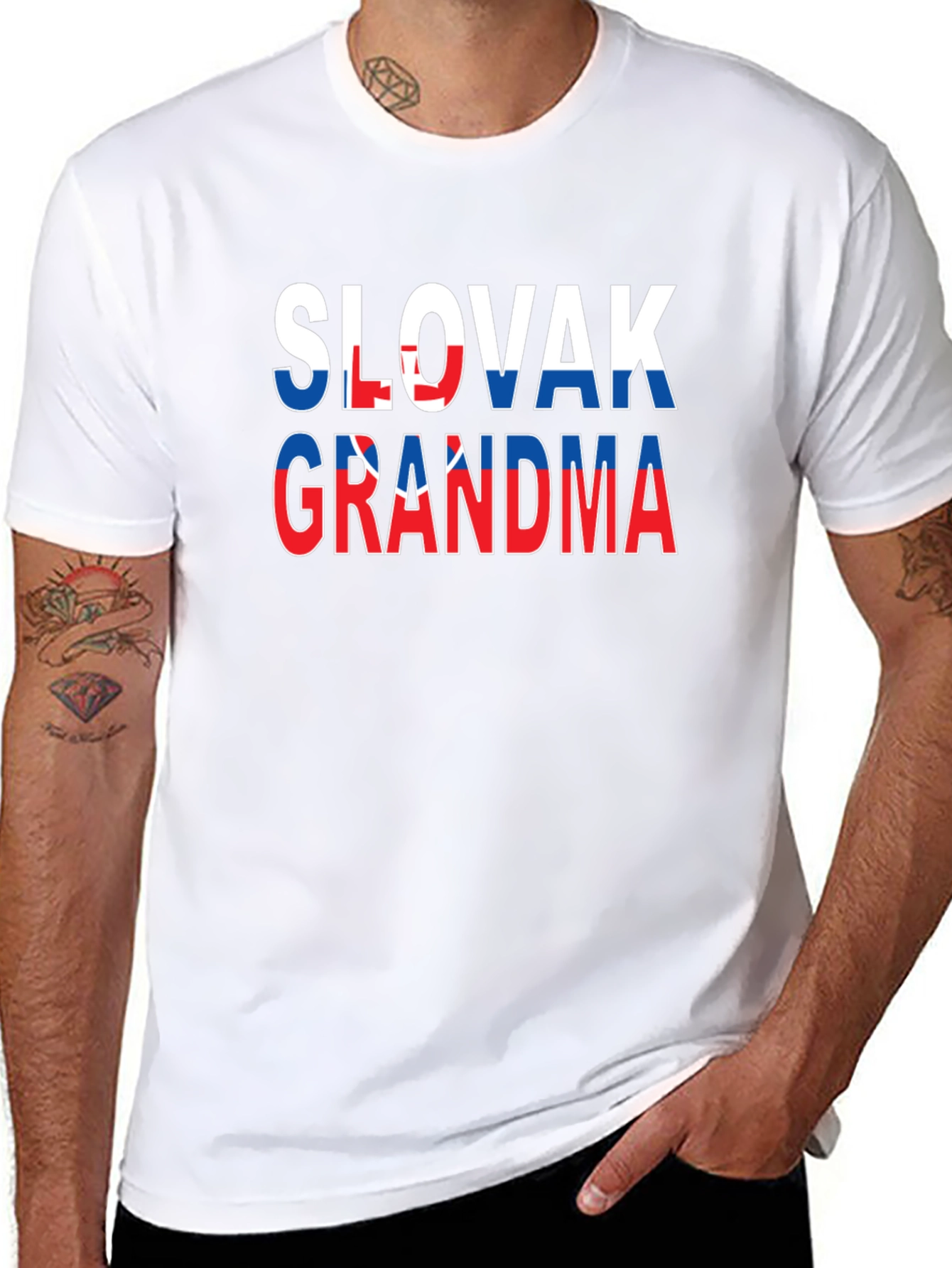 Slovak Grandma Graphic Tee