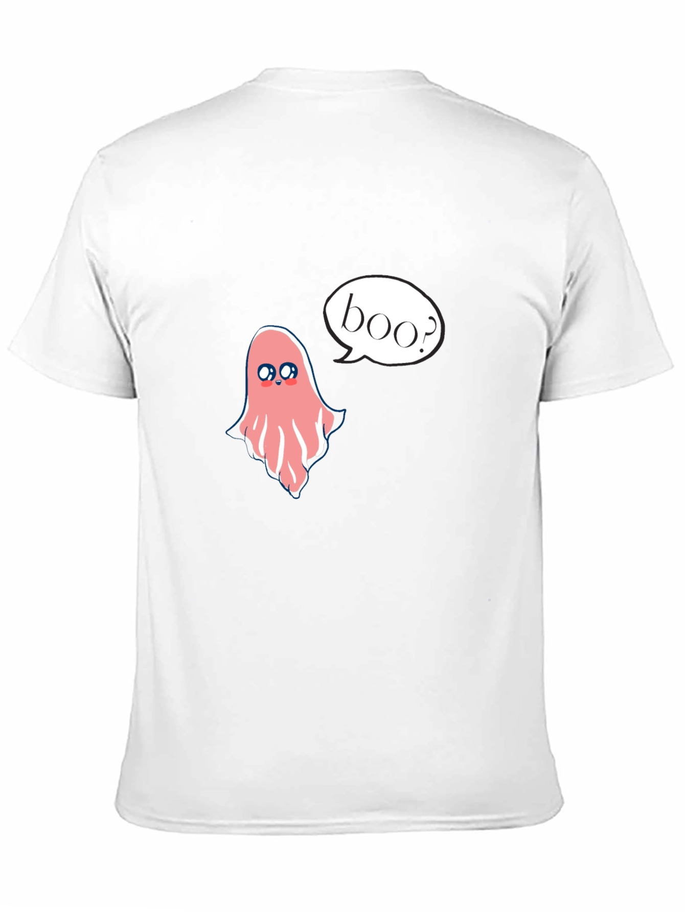 Boo Ghost T-Shirt - Cute Halloween Tee