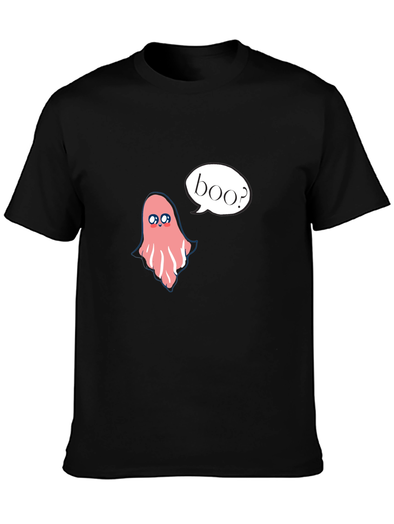 Boo Ghost T-Shirt - Cute Halloween Tee