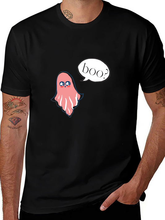 Boo Ghost T-Shirt - Cute Halloween Tee