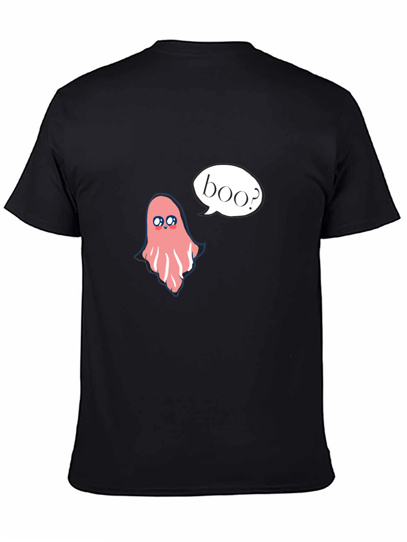 Boo Ghost T-Shirt - Cute Halloween Tee