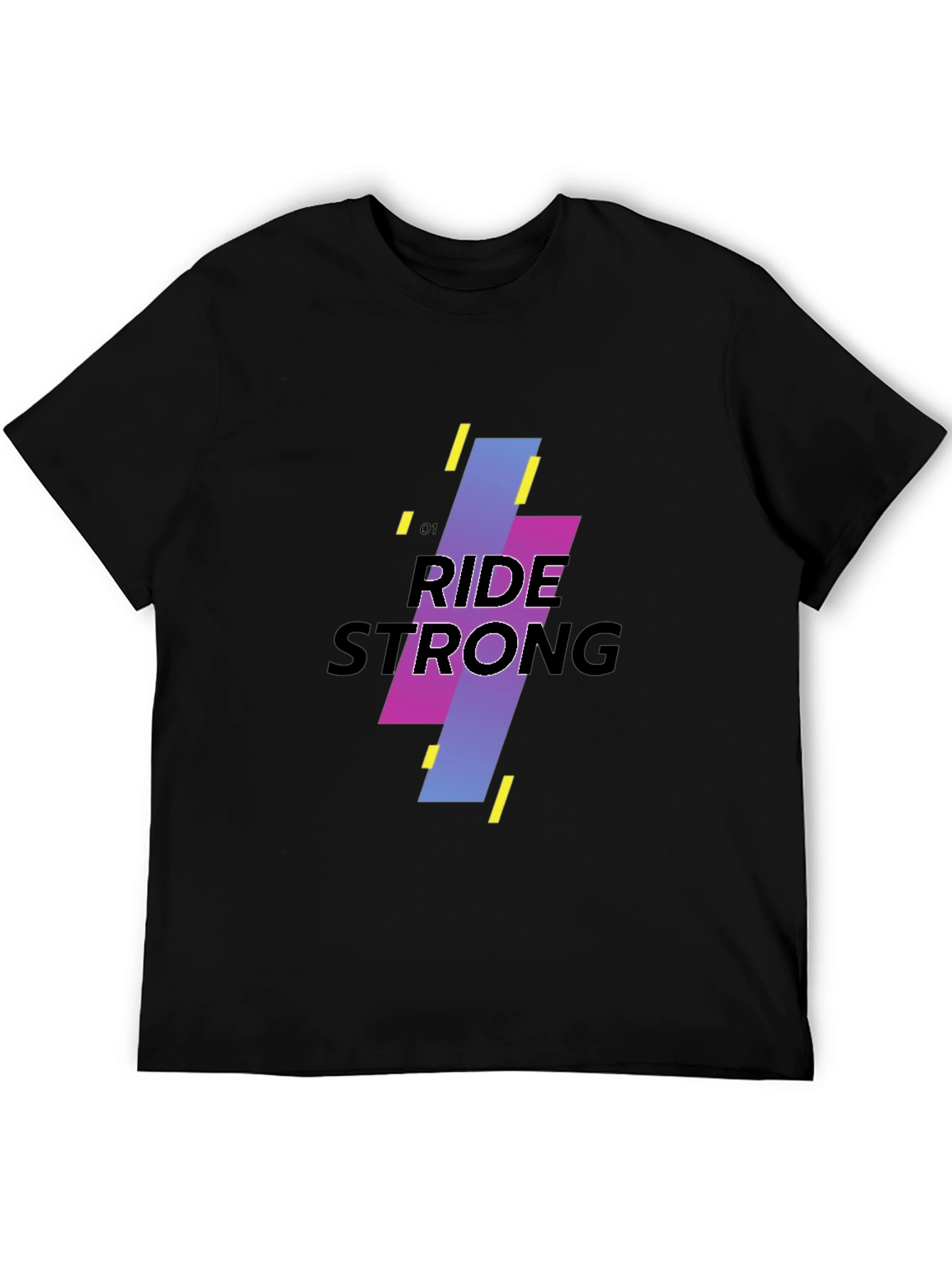 Ride Strong Black T-Shirt