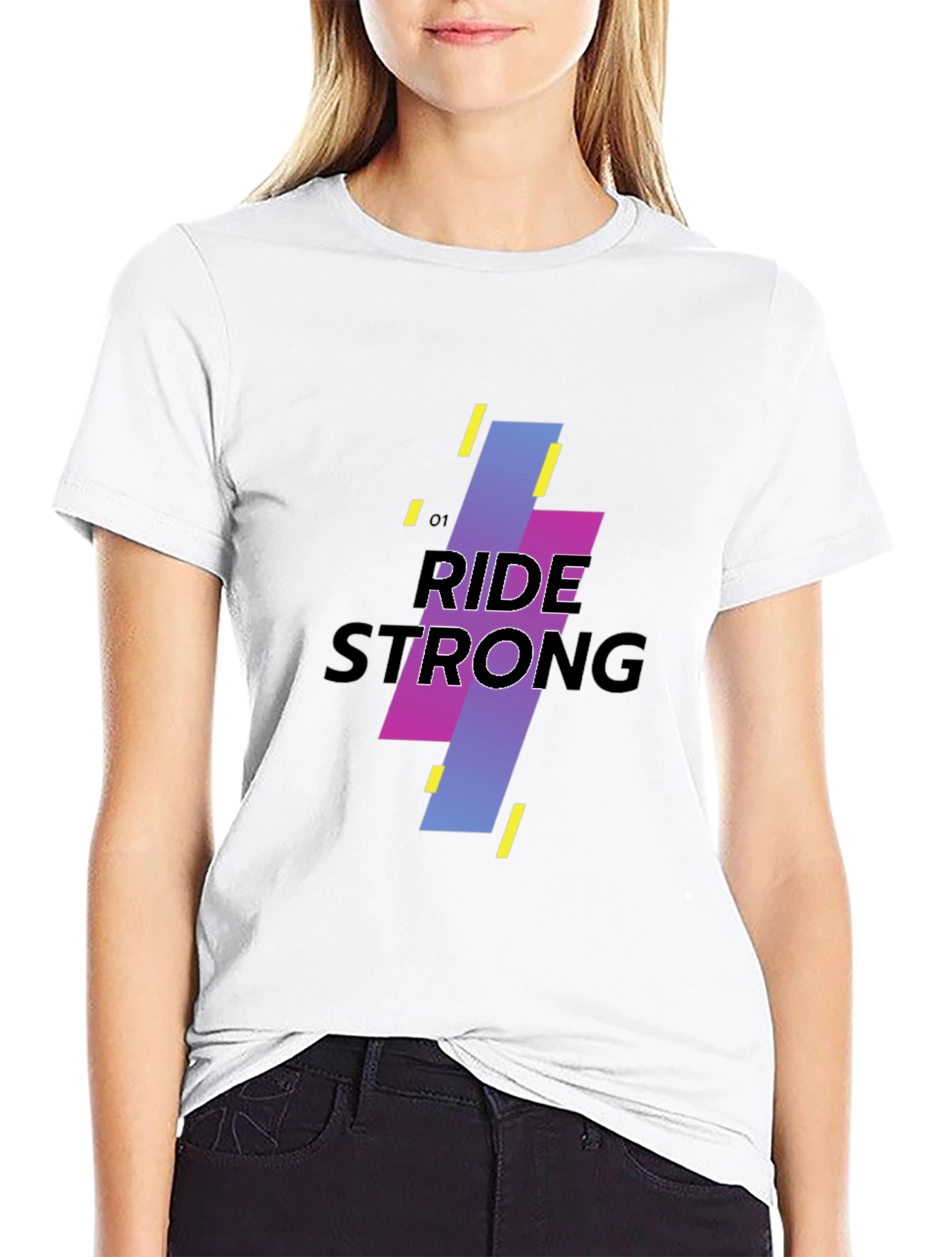 Ride Strong Black T-Shirt