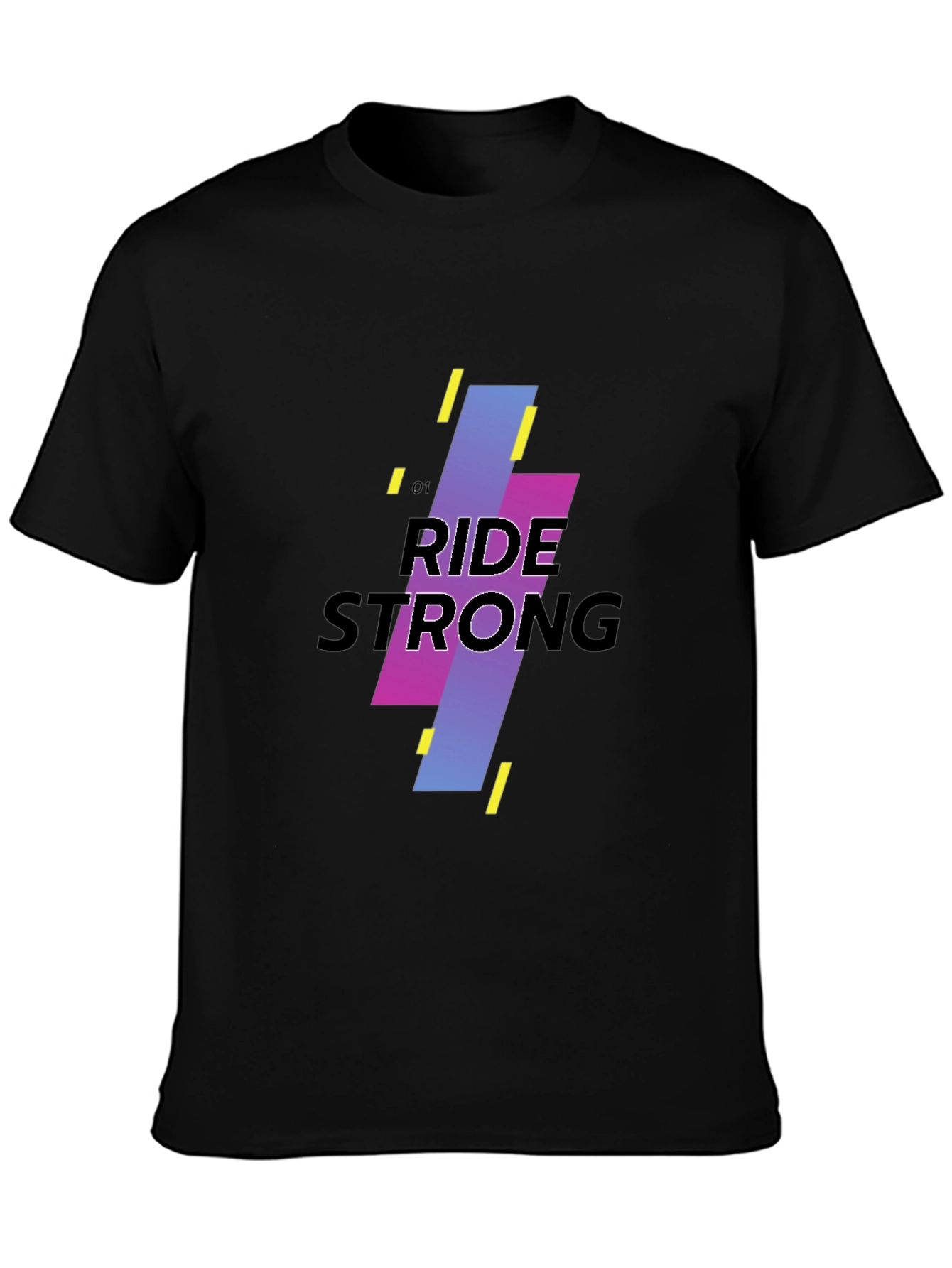 Ride Strong Black T-Shirt