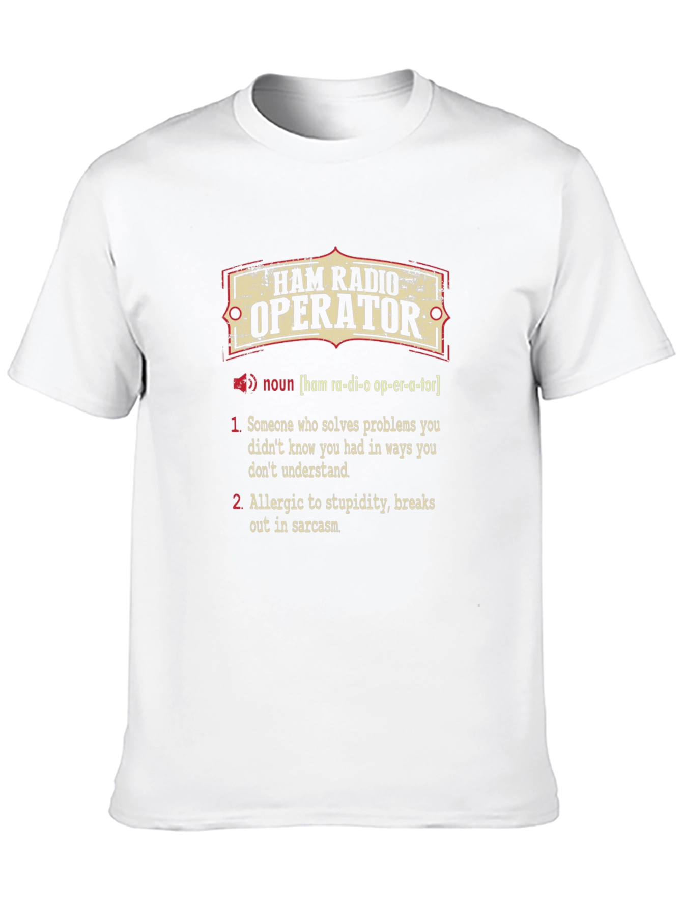 Ham Radio Operator Definition T-Shirt