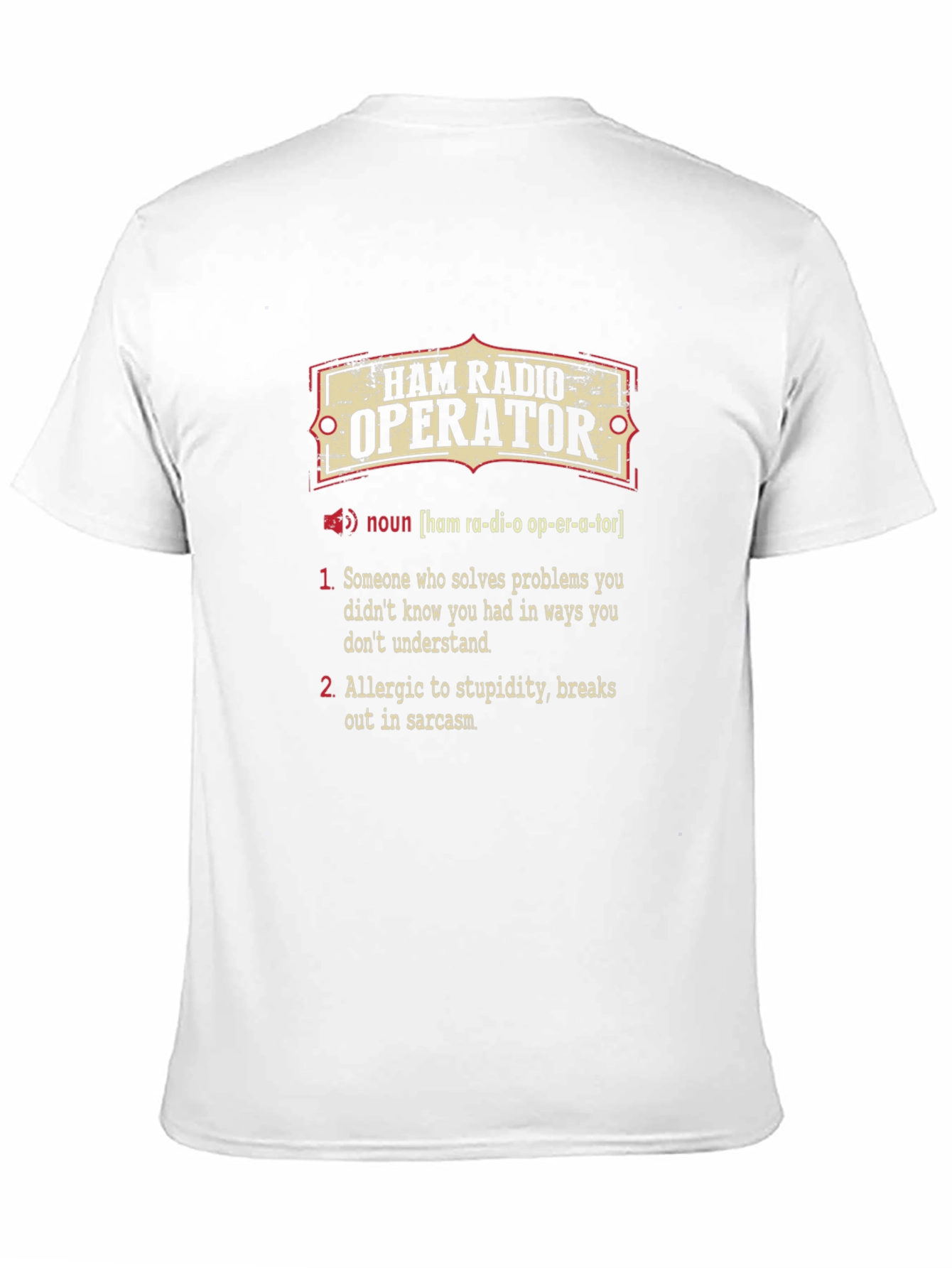 Ham Radio Operator Definition T-Shirt