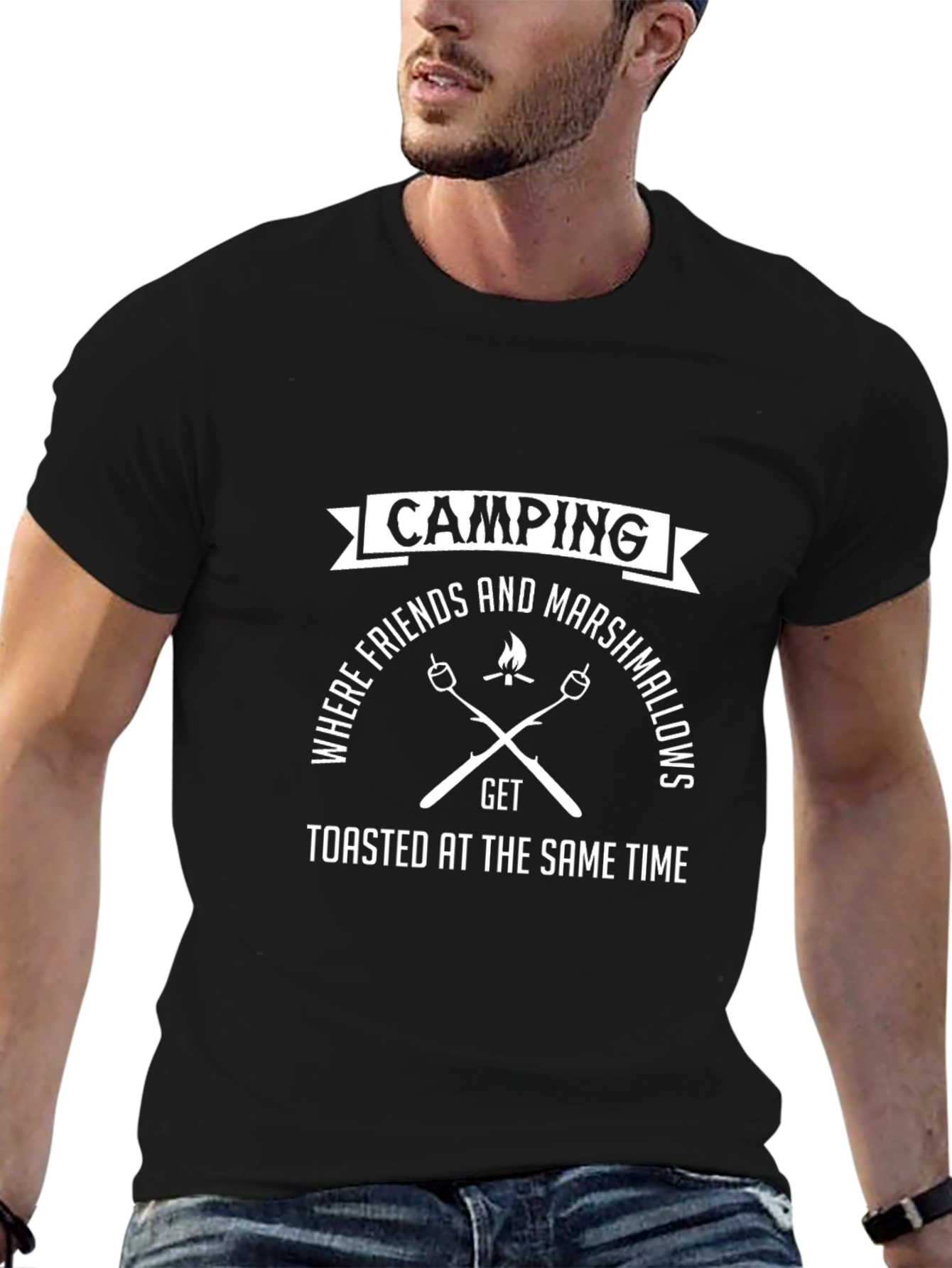 Camping Friends & Marshmallows T-Shirt
