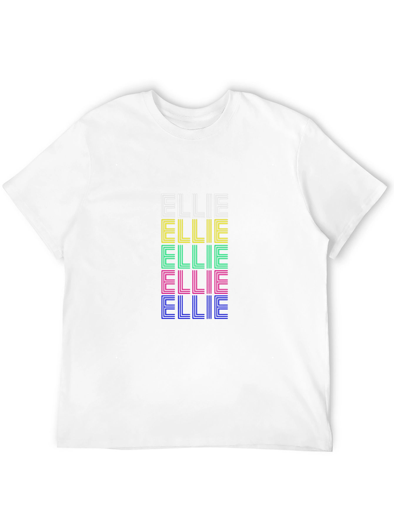 Retro Ellie Colorful T-Shirt