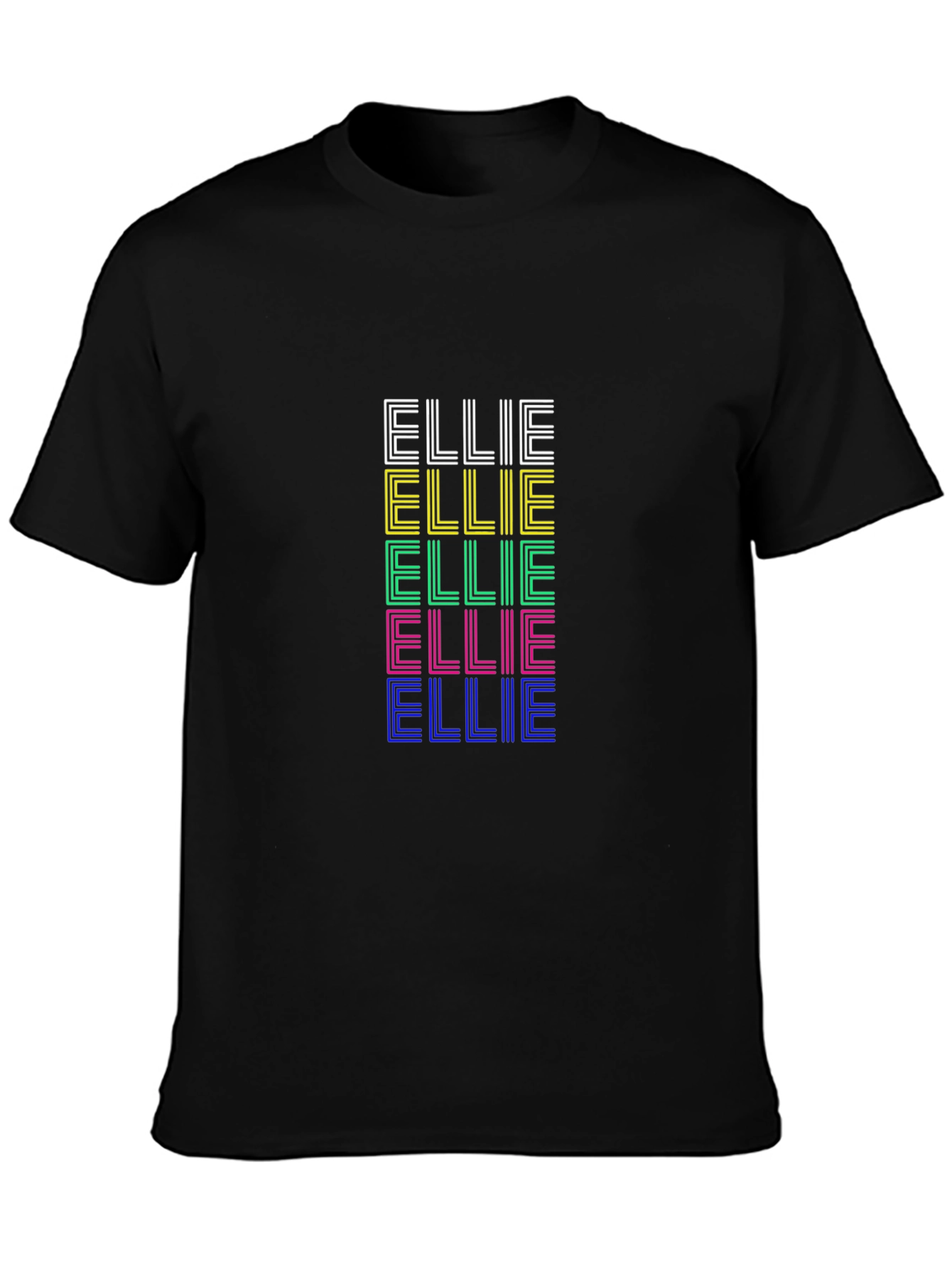 Retro Ellie Colorful T-Shirt