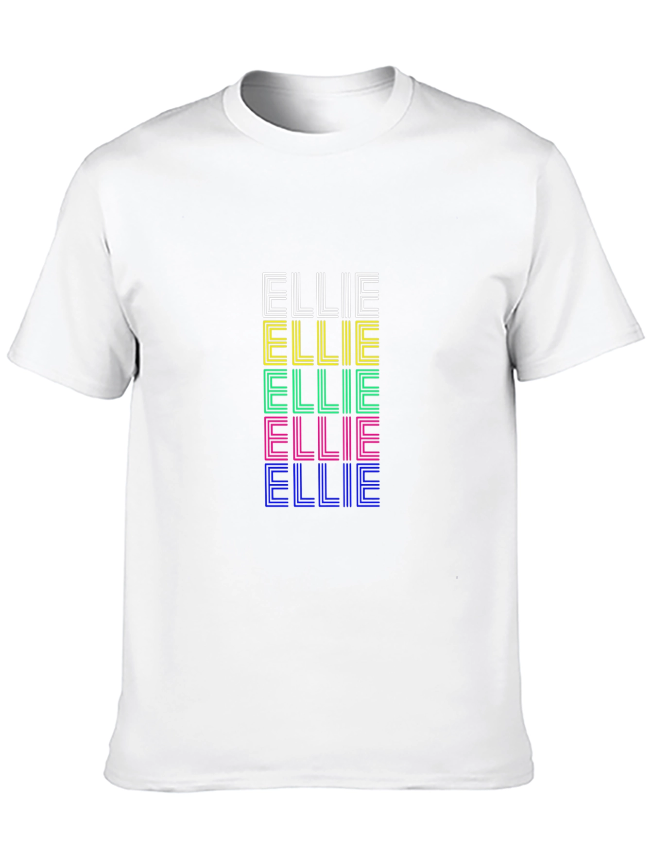 Retro Ellie Colorful T-Shirt