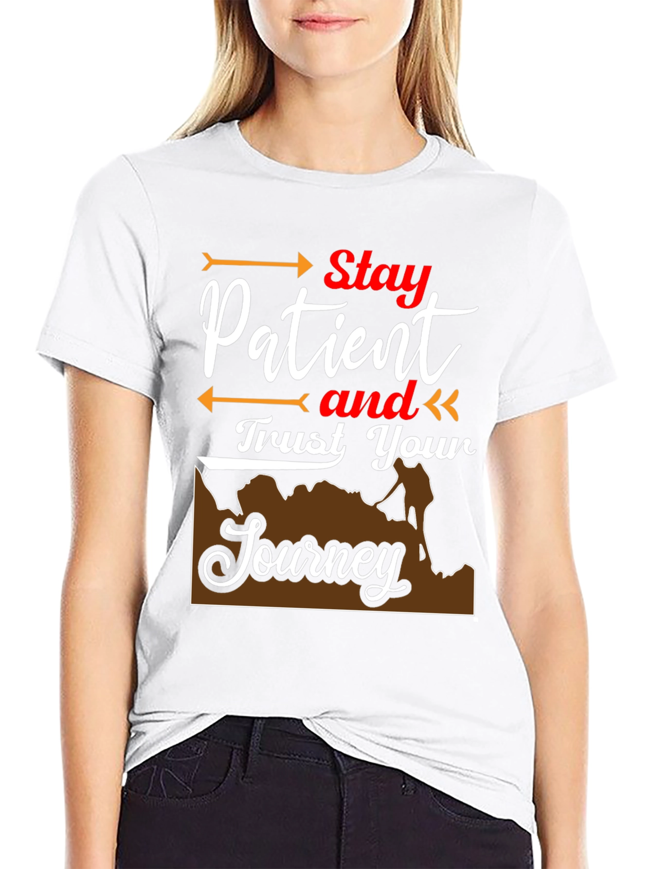 Stay Patient Trust Your Journey Graphic Tee