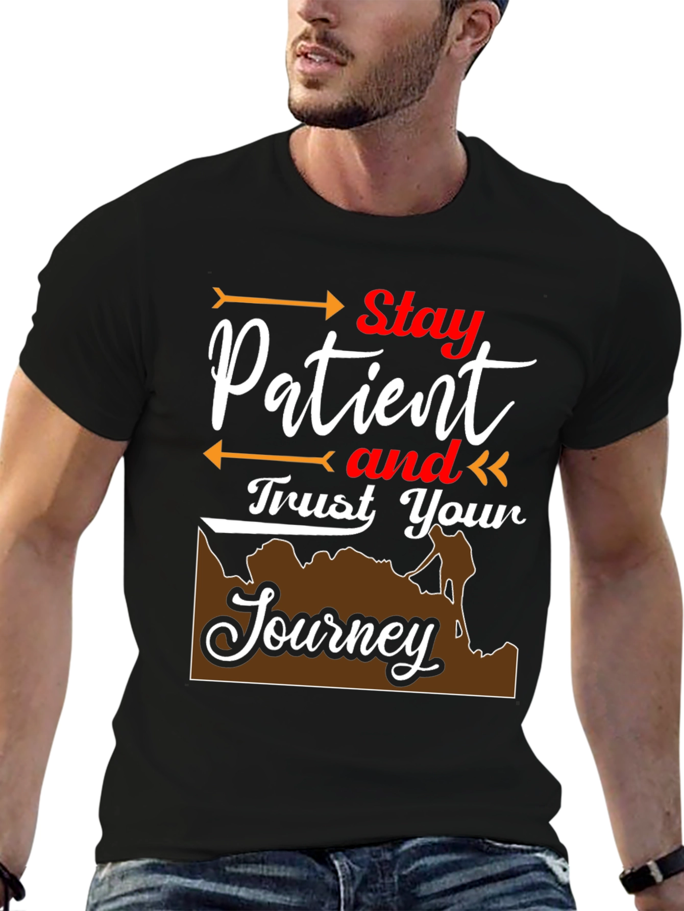 Stay Patient Trust Your Journey Graphic Tee